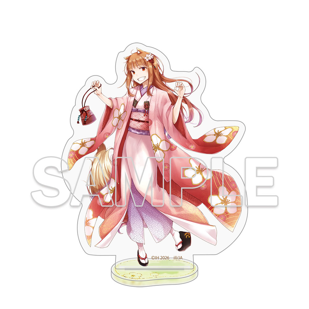 "Spice and Wolf" Original 20th Anniversary Acrylic Figure Kimono Ver.