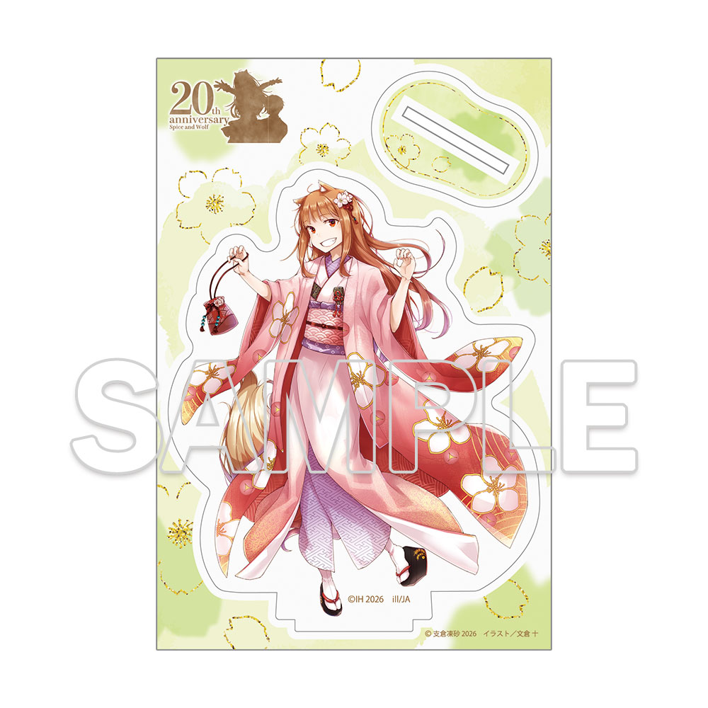 "Spice and Wolf" Original 20th Anniversary Acrylic Figure Kimono Ver.