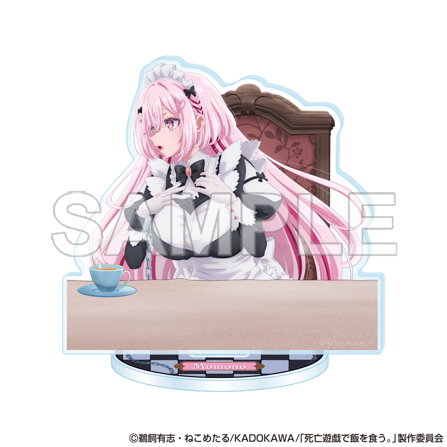 "Playing Death Games to Put Food on the Table" Acrylic Stand Figure Momono (Ghost House)