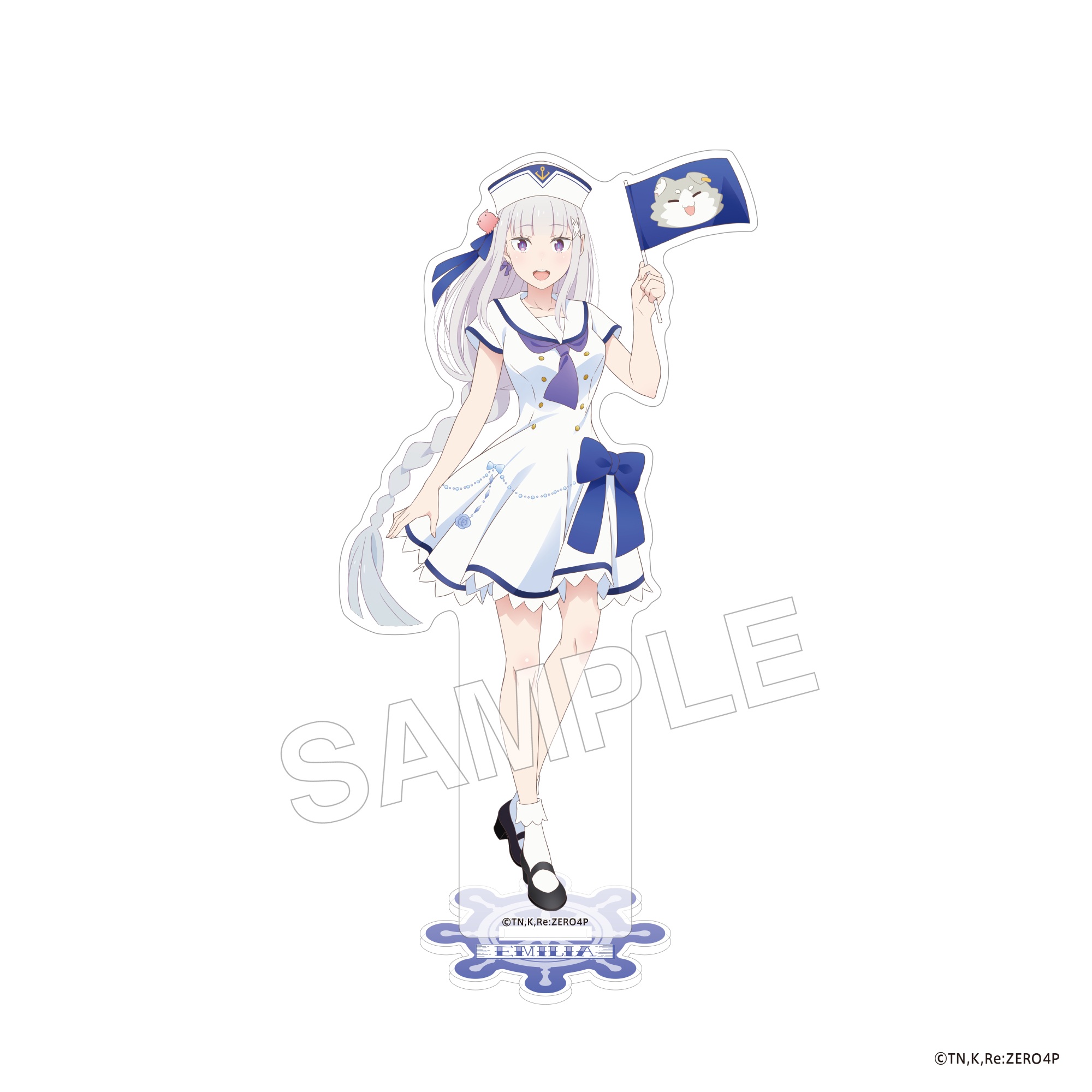 "Re:Zero kara Hajimeru Isekai Seikatsu" Acrylic Stand Figure Marine Ver. Emilia