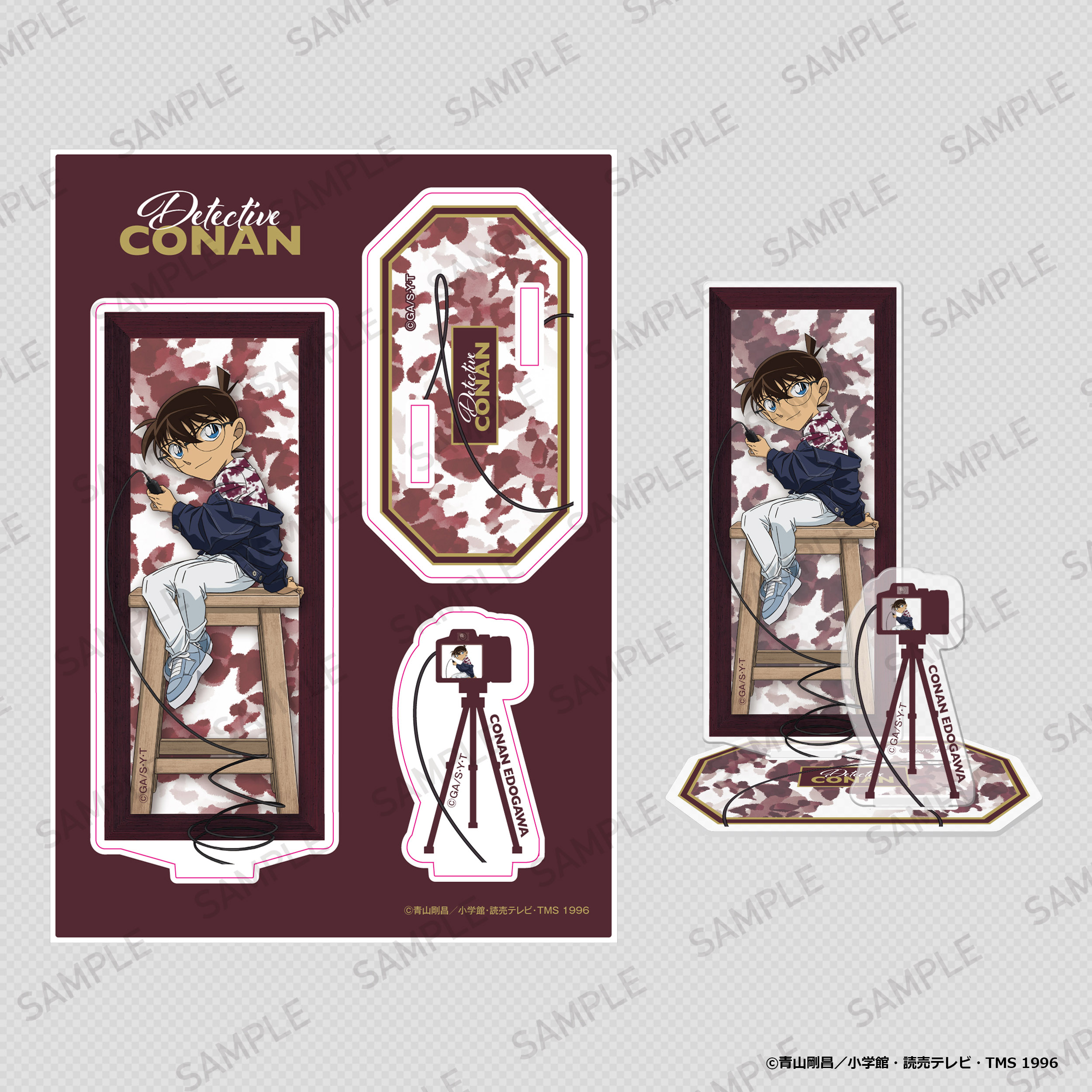 "Detective Conan" Diorama Acrylic Stand Edogawa Conan