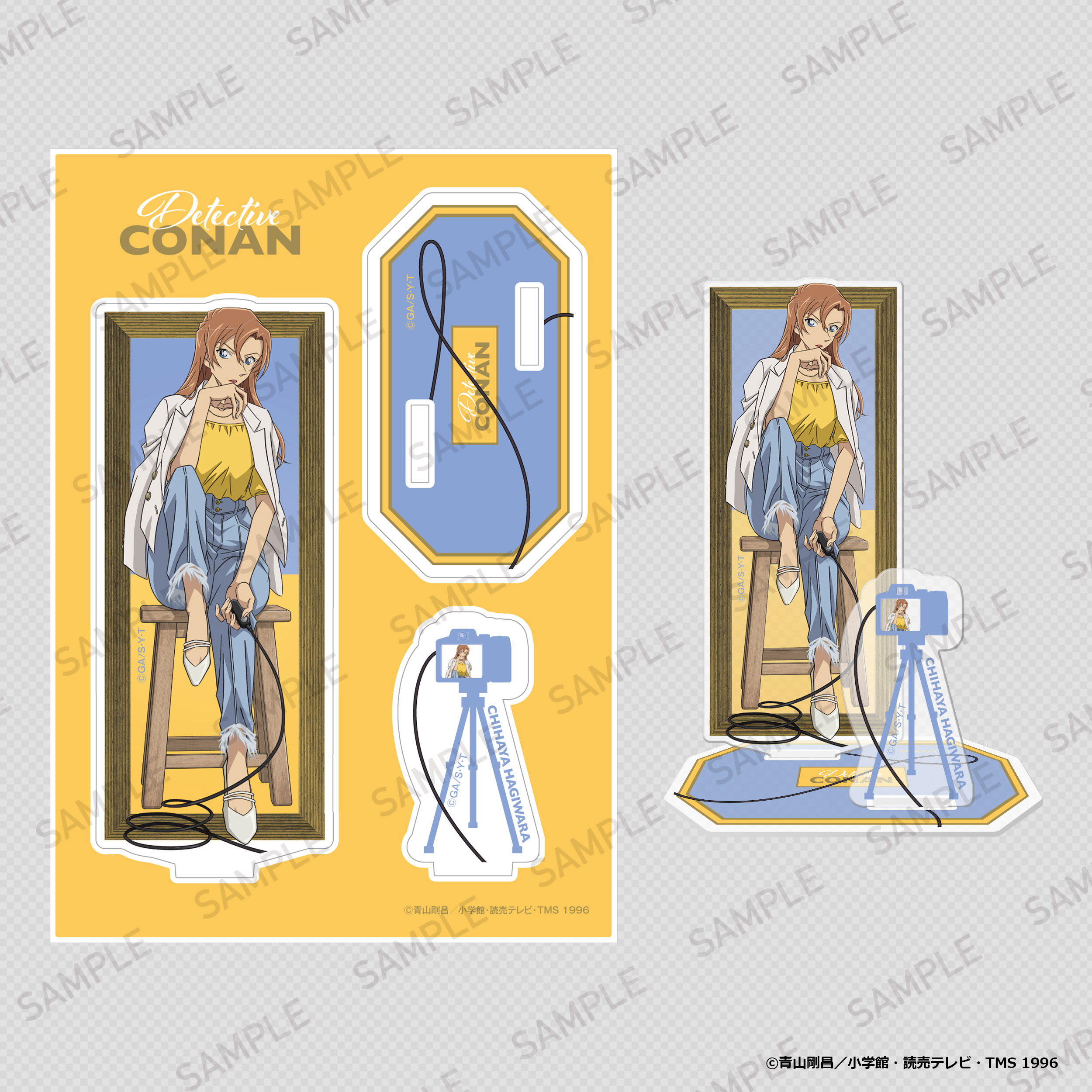 "Detective Conan" Diorama Acrylic Stand Hagiwara Chihaya