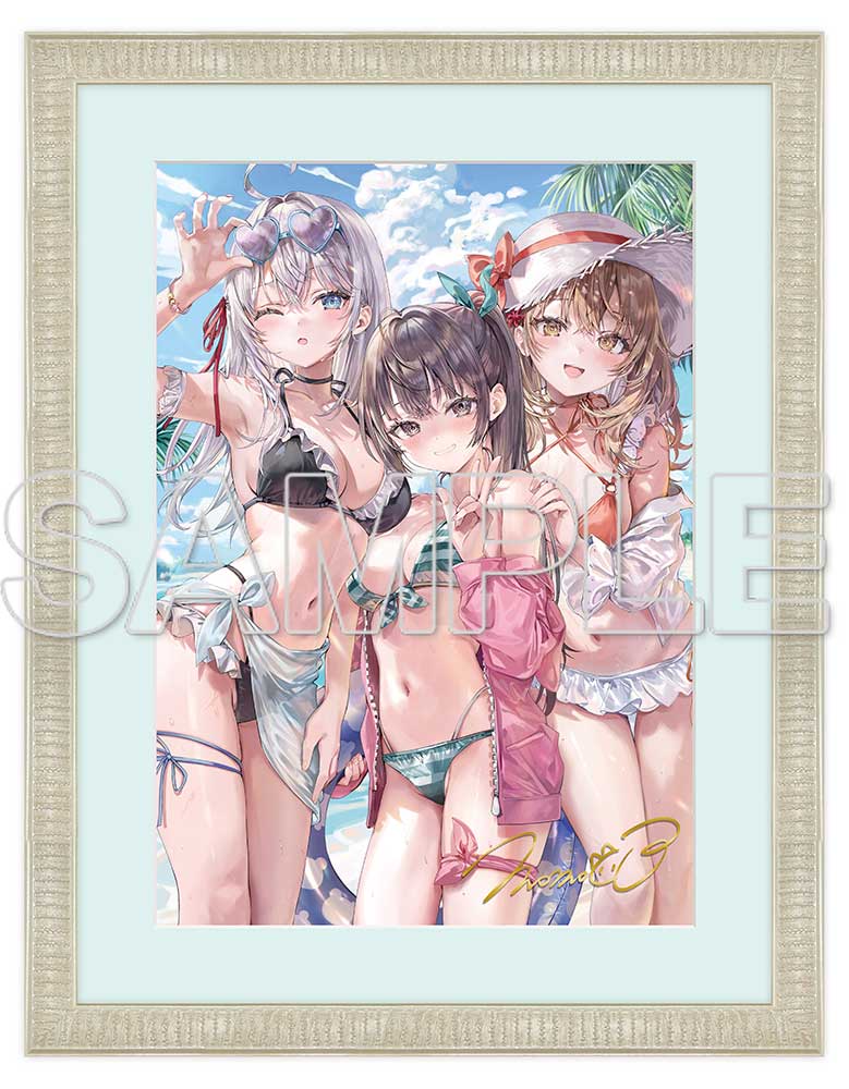 "Alya Sometimes Hides Her Feelings in Russian" Duplicate Autographed B4 Chara Fine Graph