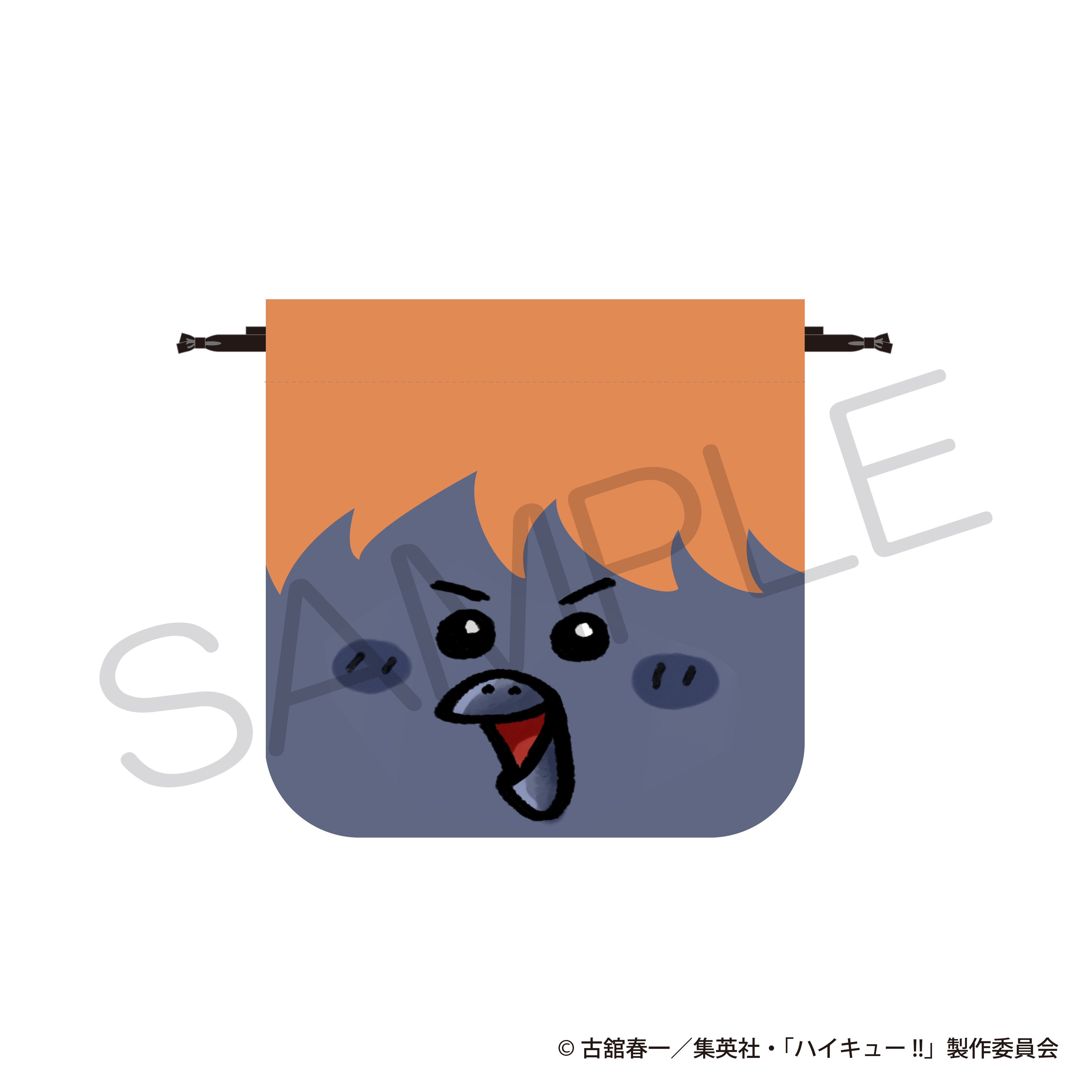 "Haikyu!!" Face Kinchaku Favorite Food Ver. Hinata Crow