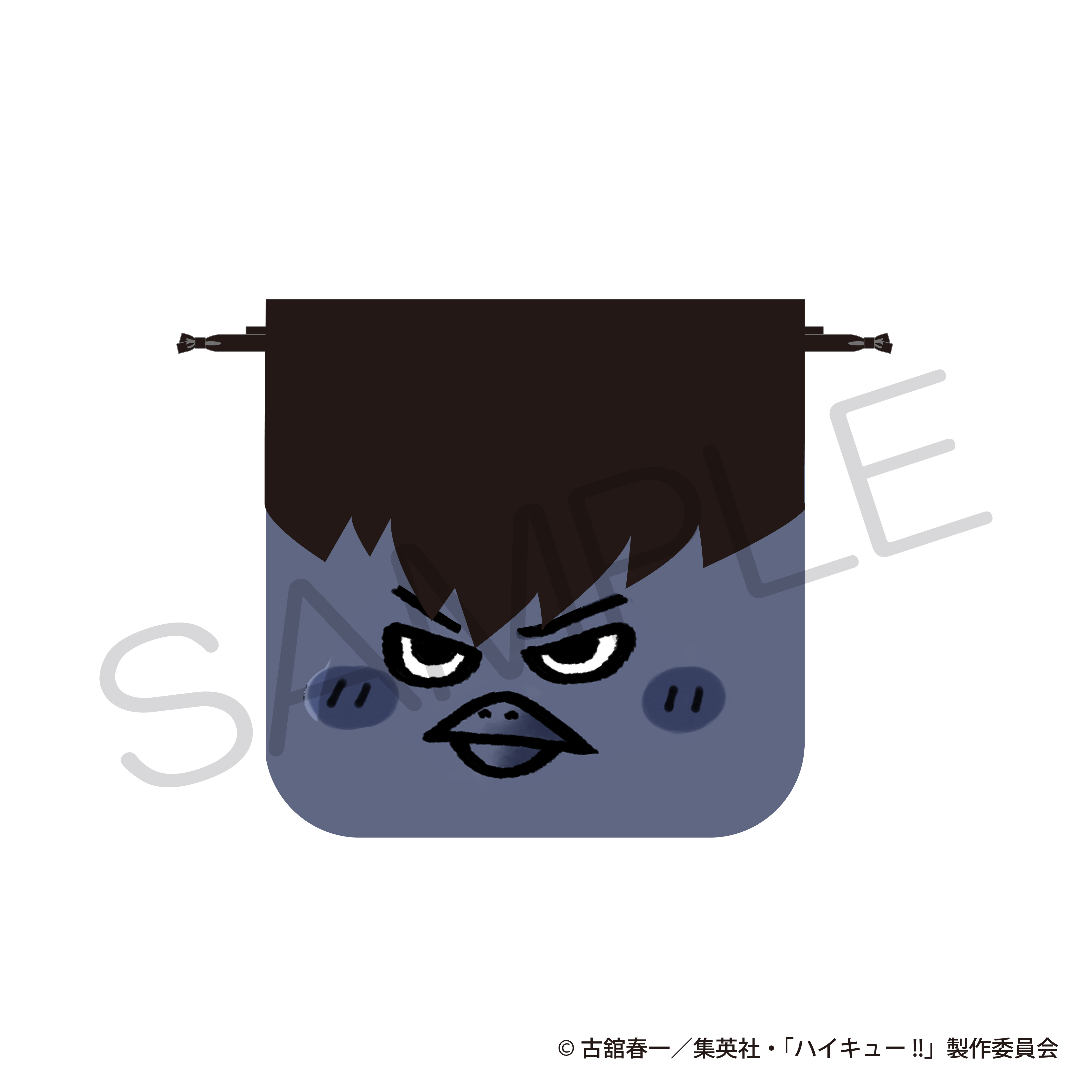 "Haikyu!!" Face Kinchaku Favorite Food Ver. Kageyama Crow