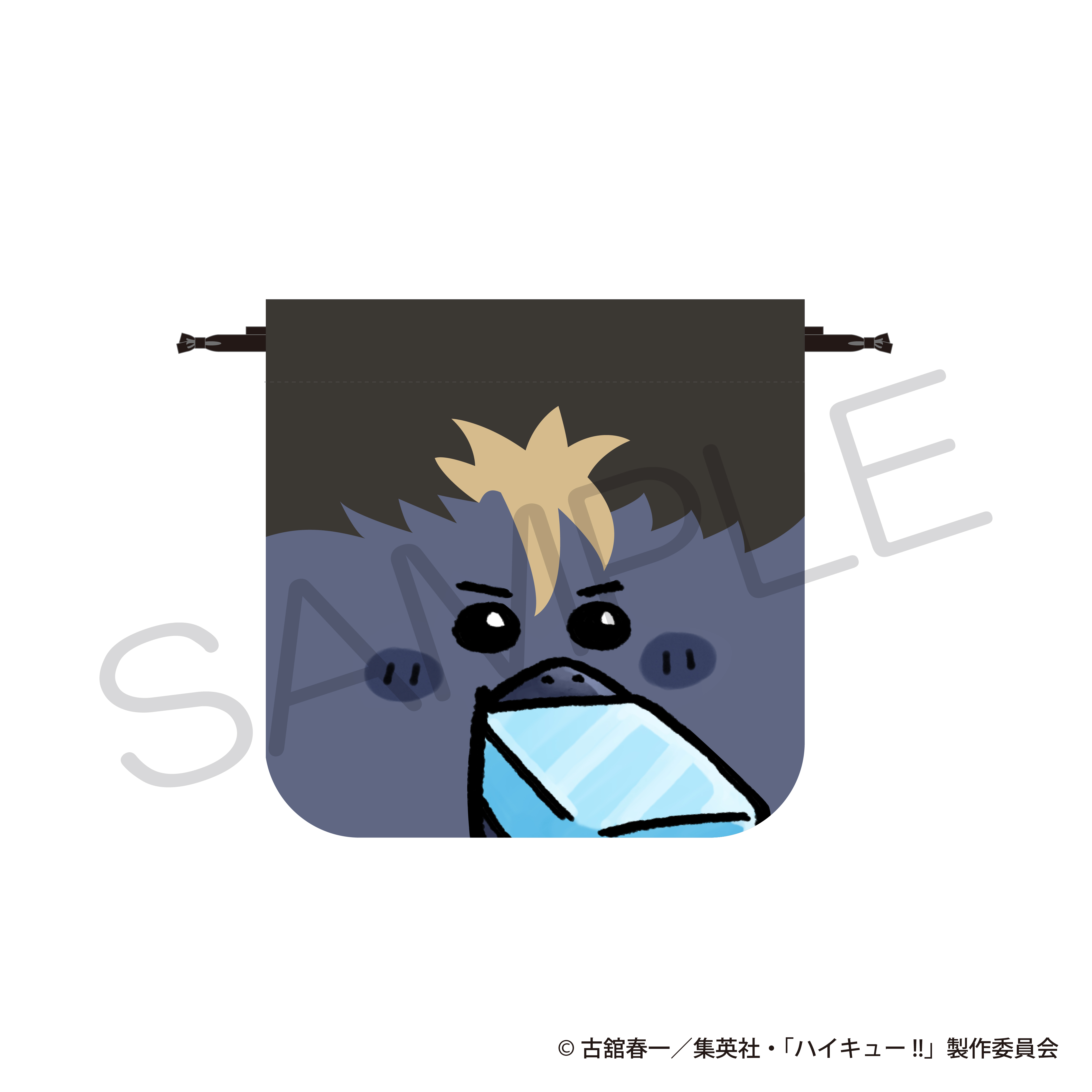 "Haikyu!!" Face Kinchaku Favorite Food Ver. Nishinoya Crow