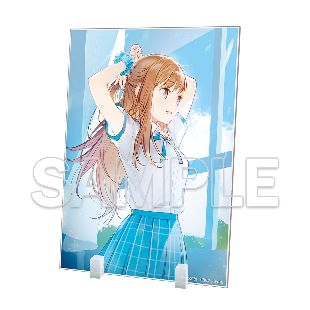 "Even a Replica Can Fall in Love" Big Acrylic Plate C