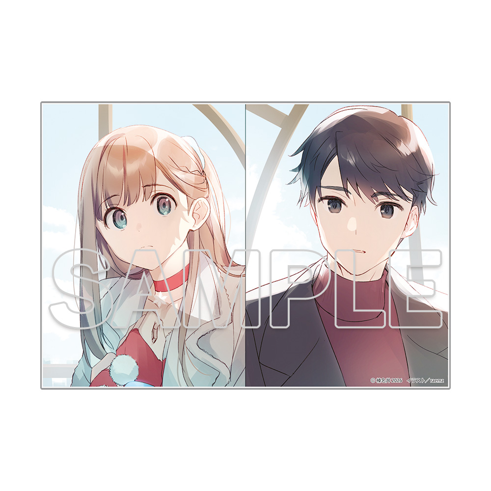 "Even a Replica Can Fall in Love" Big Acrylic Plate D
