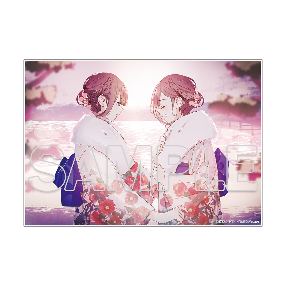 "Even a Replica Can Fall in Love" Big Acrylic Plate F