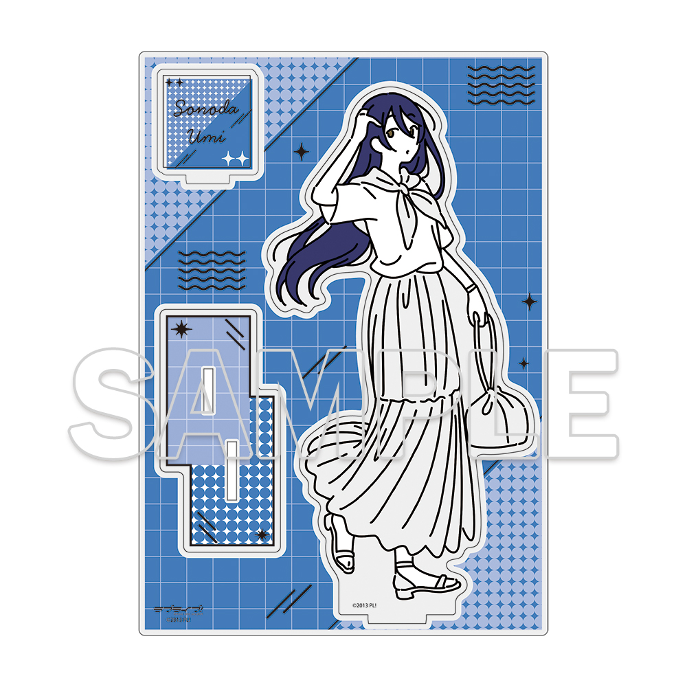"Love Live!" Osanpo wa Kisetsu wo Matotte. Acrylic Figure Sonoda Umi