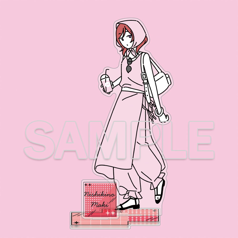 "Love Live!" Osanpo wa Kisetsu wo Matotte. Acrylic Figure Nishikino Maki