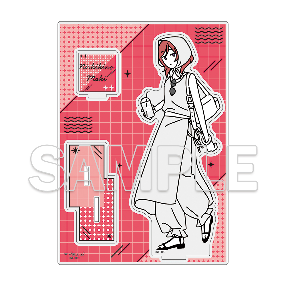 "Love Live!" Osanpo wa Kisetsu wo Matotte. Acrylic Figure Nishikino Maki