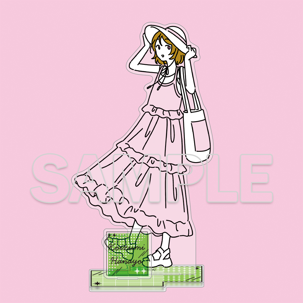 "Love Live!" Osanpo wa Kisetsu wo Matotte. Acrylic Figure Koizumi Hanayo