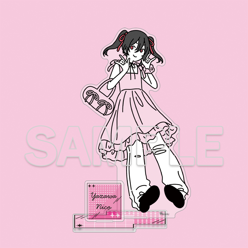 "Love Live!" Osanpo wa Kisetsu wo Matotte. Acrylic Figure Yazawa Nico