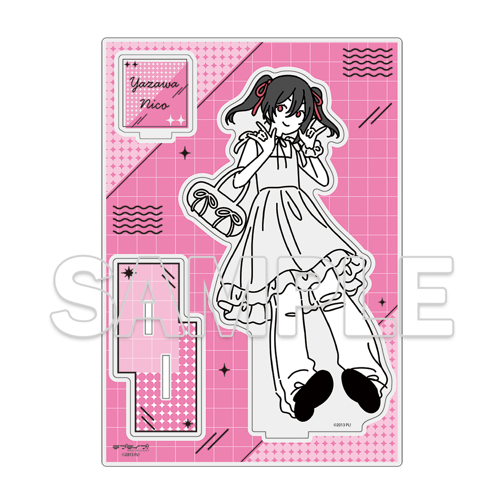 "Love Live!" Osanpo wa Kisetsu wo Matotte. Acrylic Figure Yazawa Nico