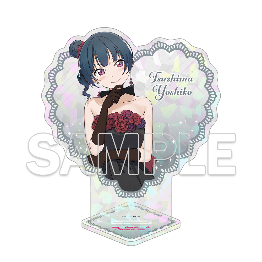 "Love Live! Sunshine!!" Heart Lame Acrylic Stand Aqours Yoshiko