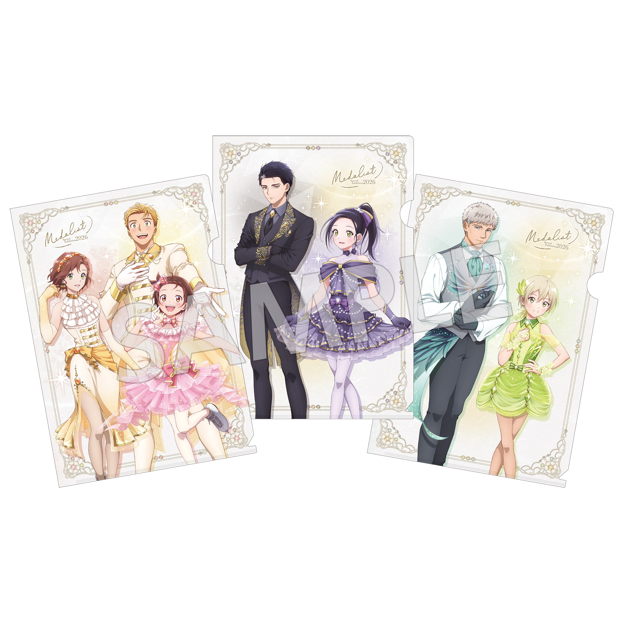 "Medalist" Clear File 3 Set Special Exhibition 2026 Ver.