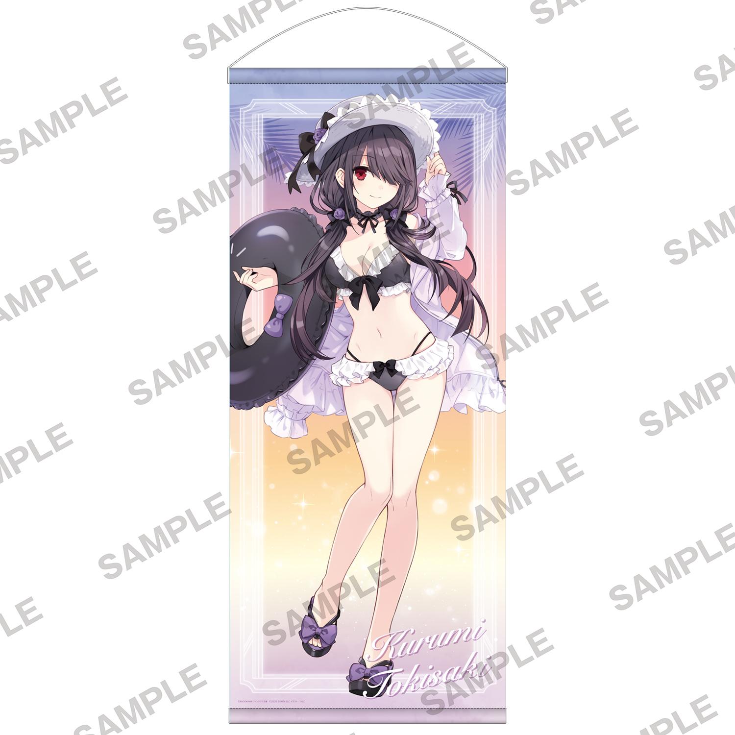 "Date A Live" Big Tapestry Tokisaki Kurumi Swimwear Ver. A