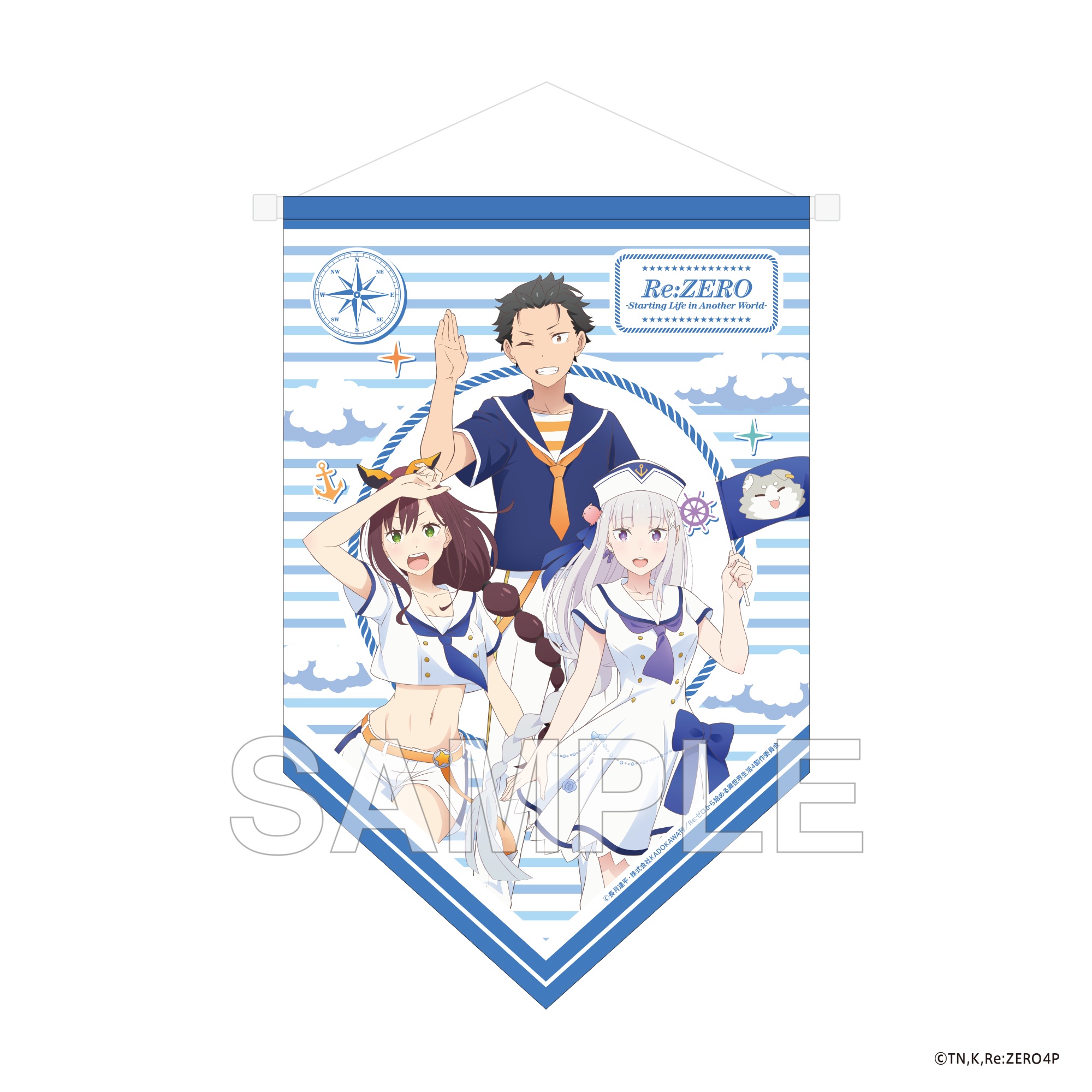 "Re:Zero kara Hajimeru Isekai Seikatsu" Tapestry Marine Ver.