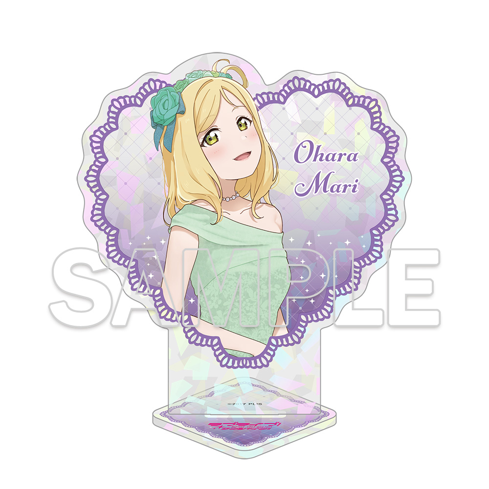 "Love Live! Sunshine!!" Heart Acrylic Stand Aqours Mari