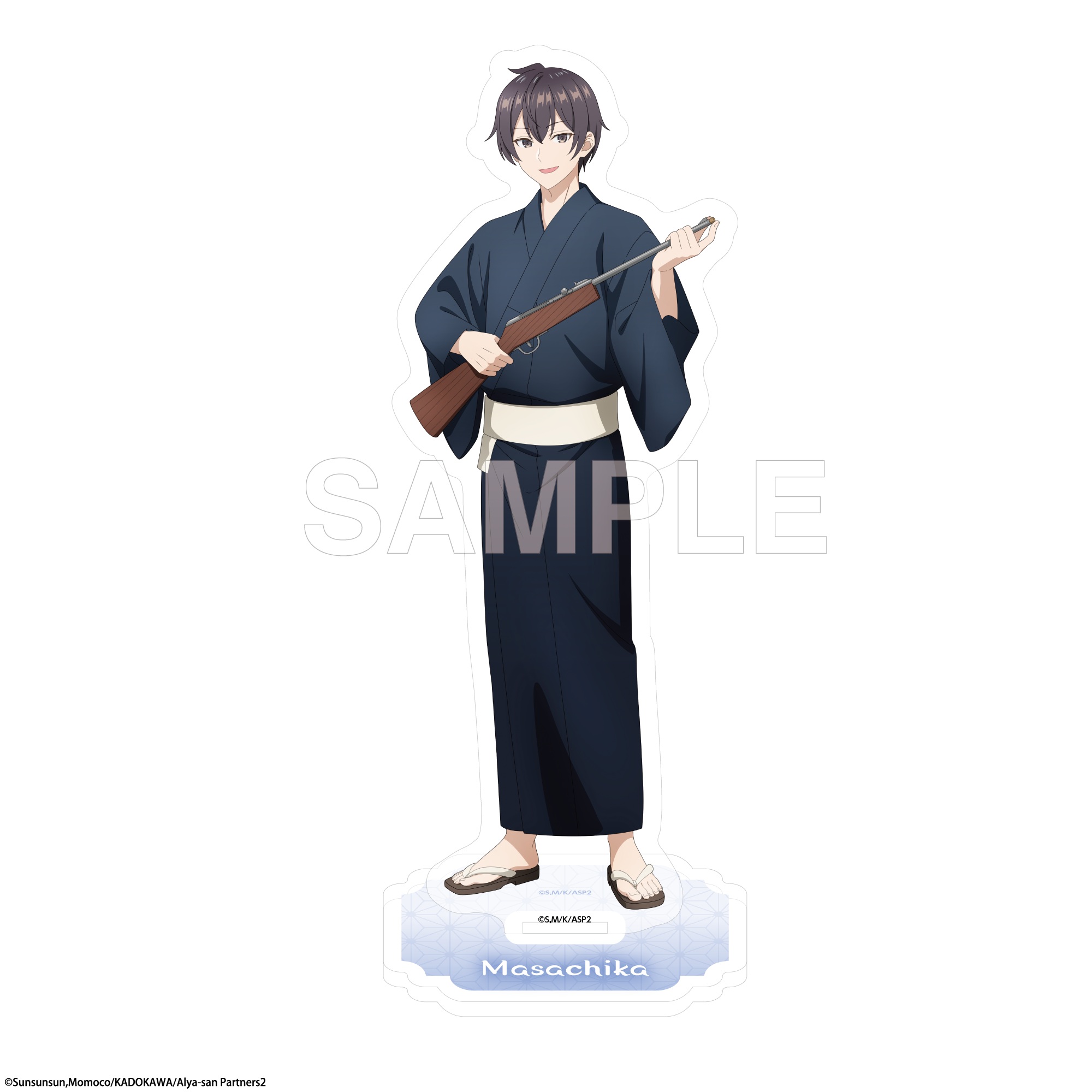 "Alya Sometimes Hides Her Feelings in Russian" Acrylic Stand Figure Yukata Ver. Masachika