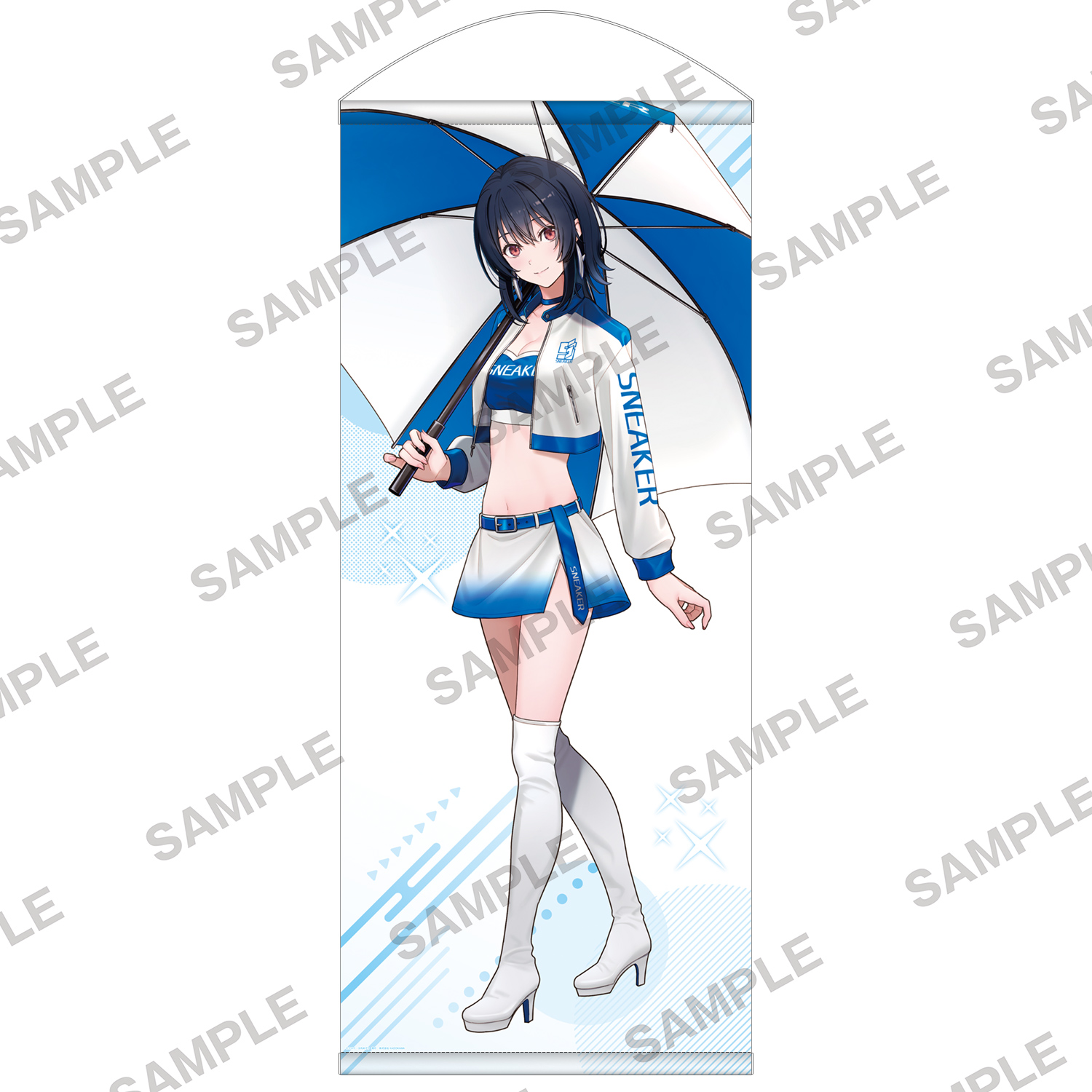 "I Made Friends with the Second Prettiest Girl in My Class" Big Tapestry Asanagi Umi Race Queen Ver.