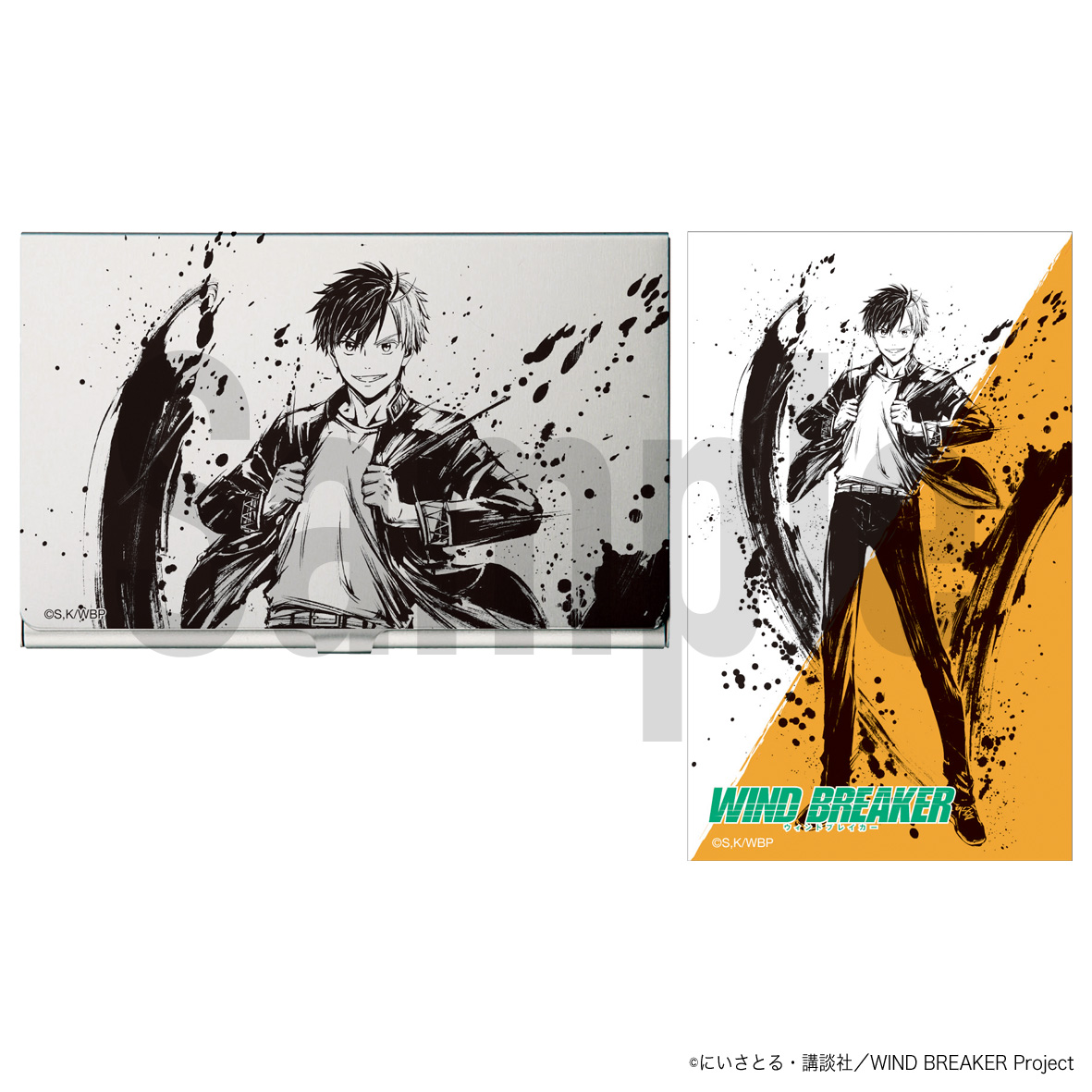 [Pre-order] "Wind Breaker" Card Case with Sticker Sakura