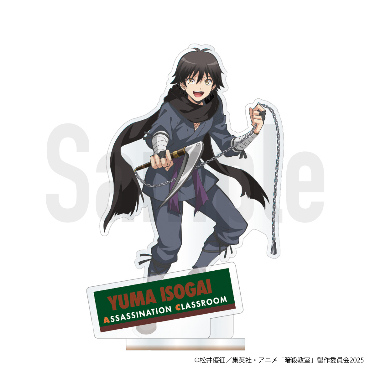 "Assassination Classroom" Ninja Series Acrylic Figure Isogai Yuma Ninja Ver.