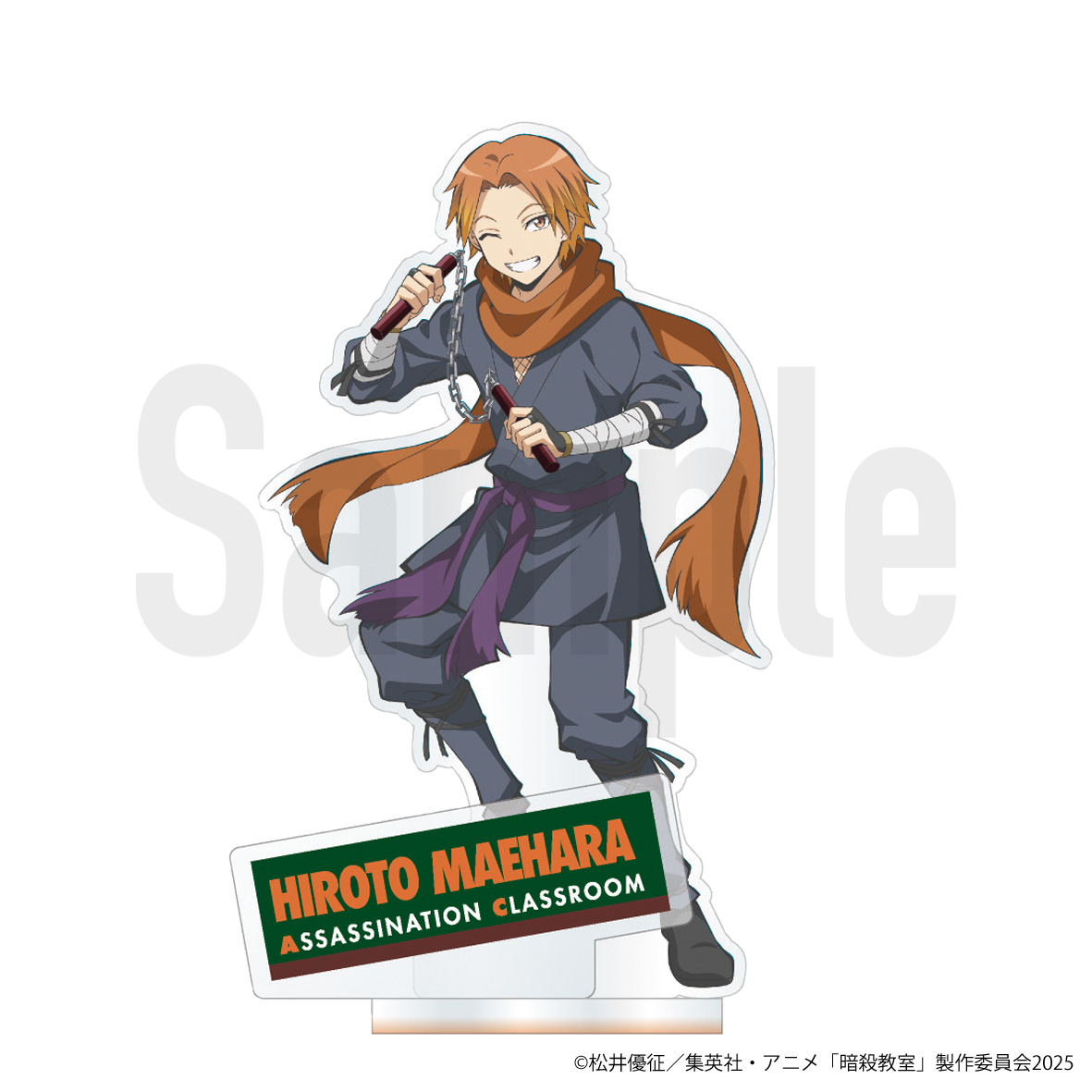 "Assassination Classroom" Ninja Series Acrylic Figure Maehara Hiroto Ninja Ver.