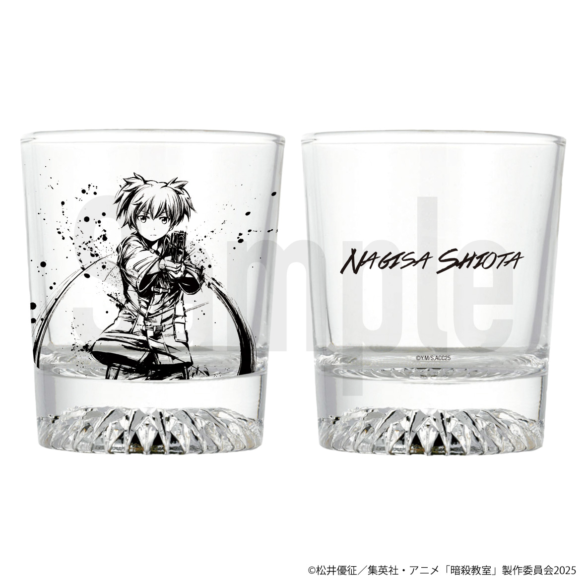 "Assassination Classroom" Sumie Rocks Glass Shiota Nagisa