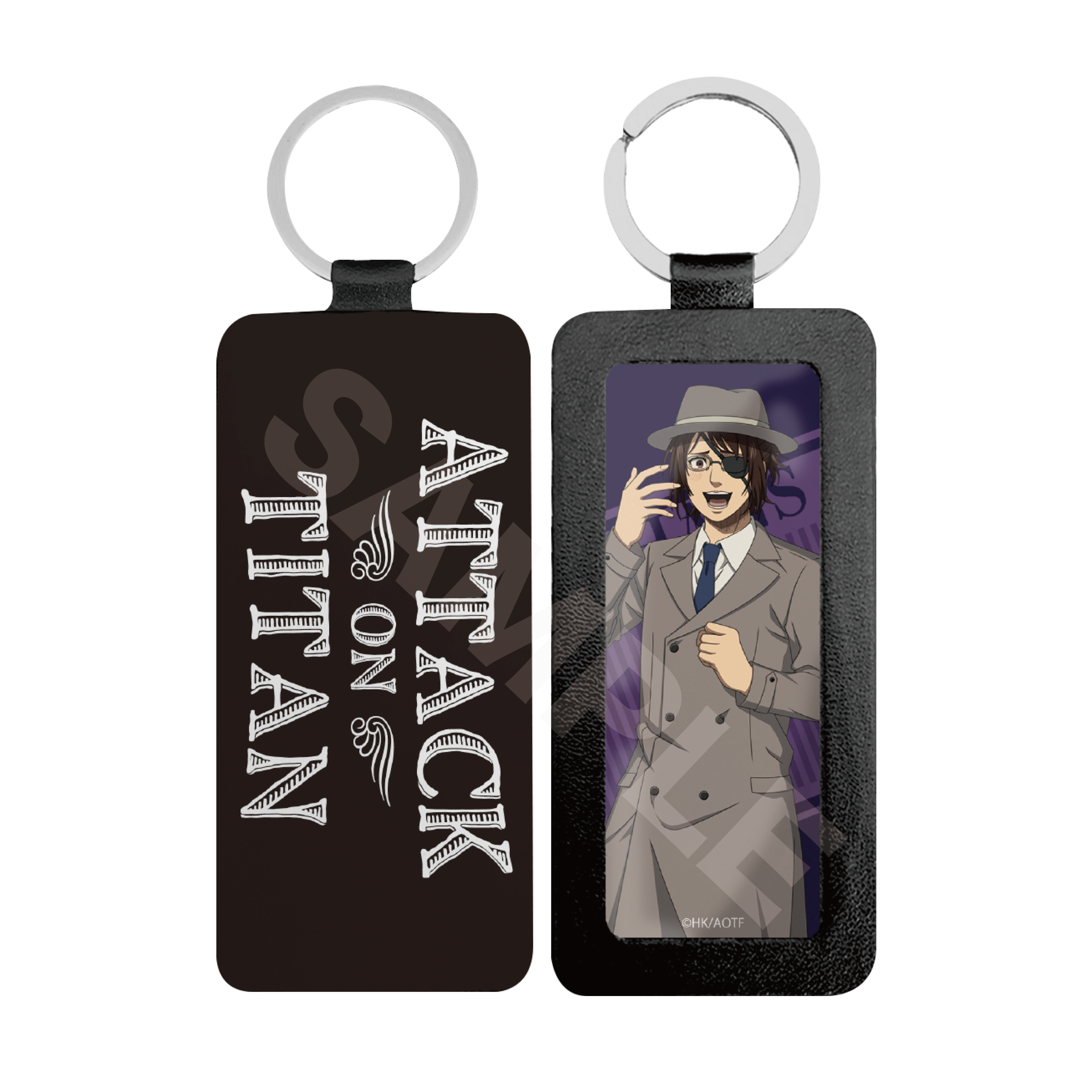 [Pre-order] "Attack on Titan The Final Season" Leather Key Chain 03 Hans