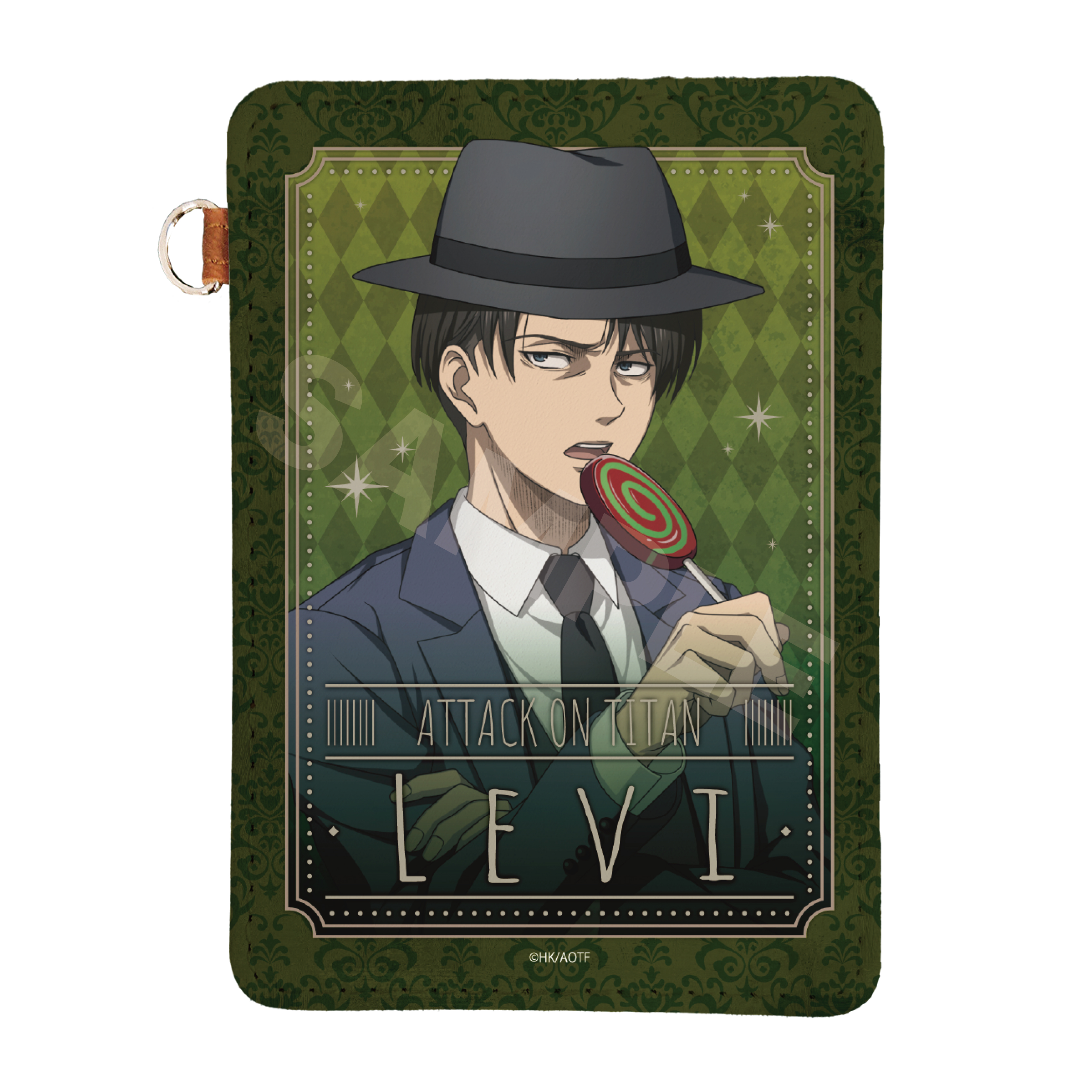 [Pre-order] "Attack on Titan The Final Season" Leather Pass Case 04 Levi