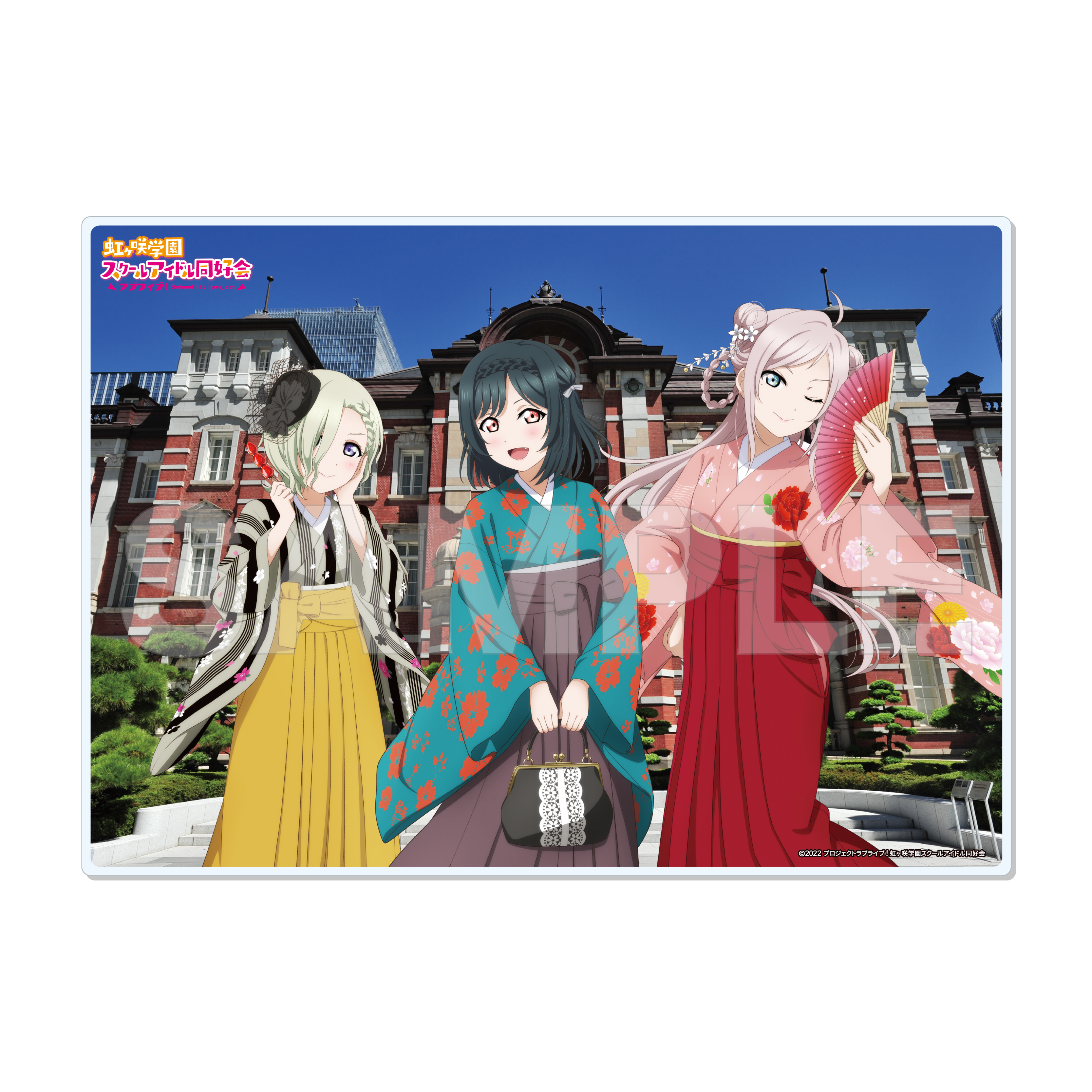 "Love Live! Nijigasaki Academy School Idol Club" Acrylic Board P R3BIRTH