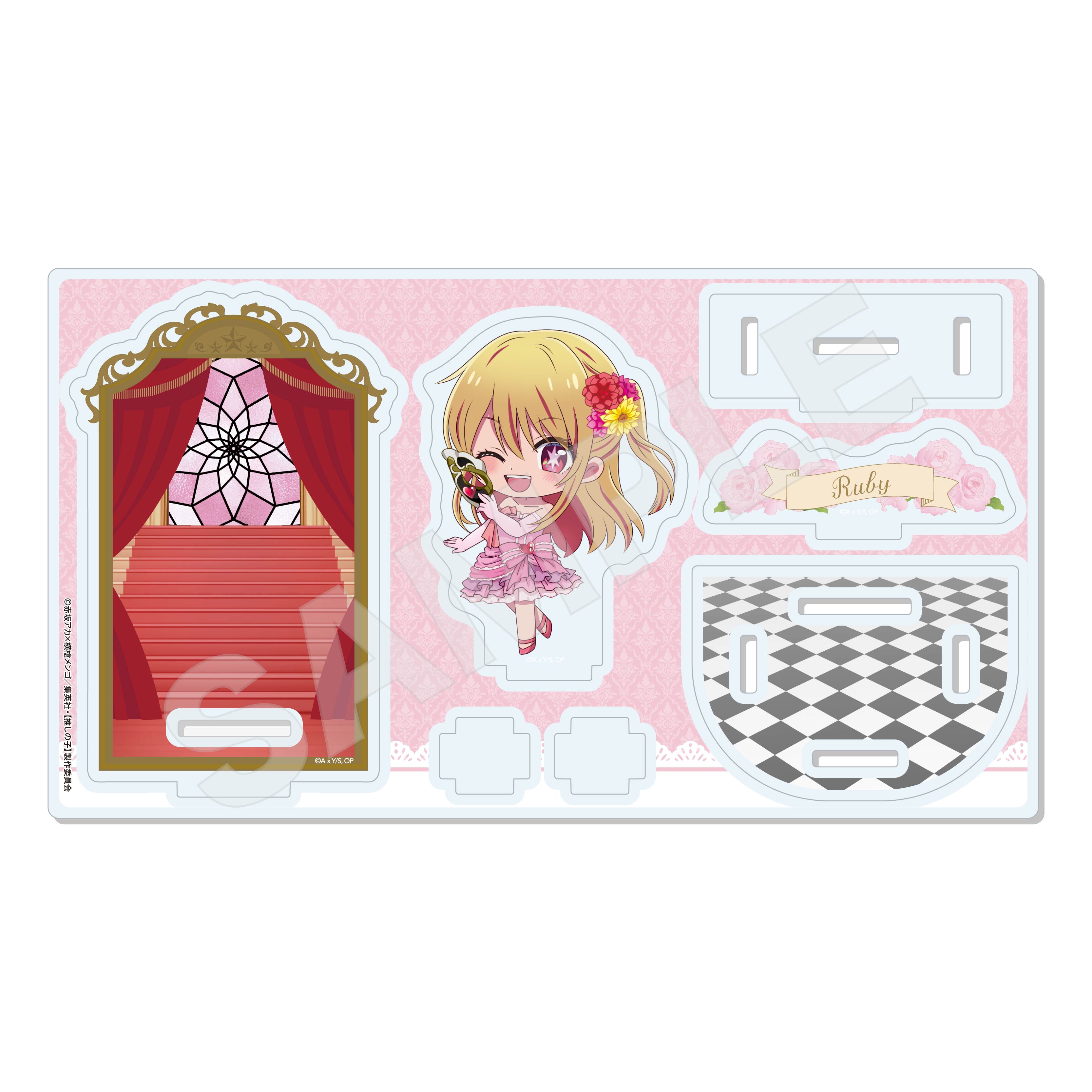 "Oshi no Ko" Diorama Acrylic 03 Ruby (Masquerade Ver.)
