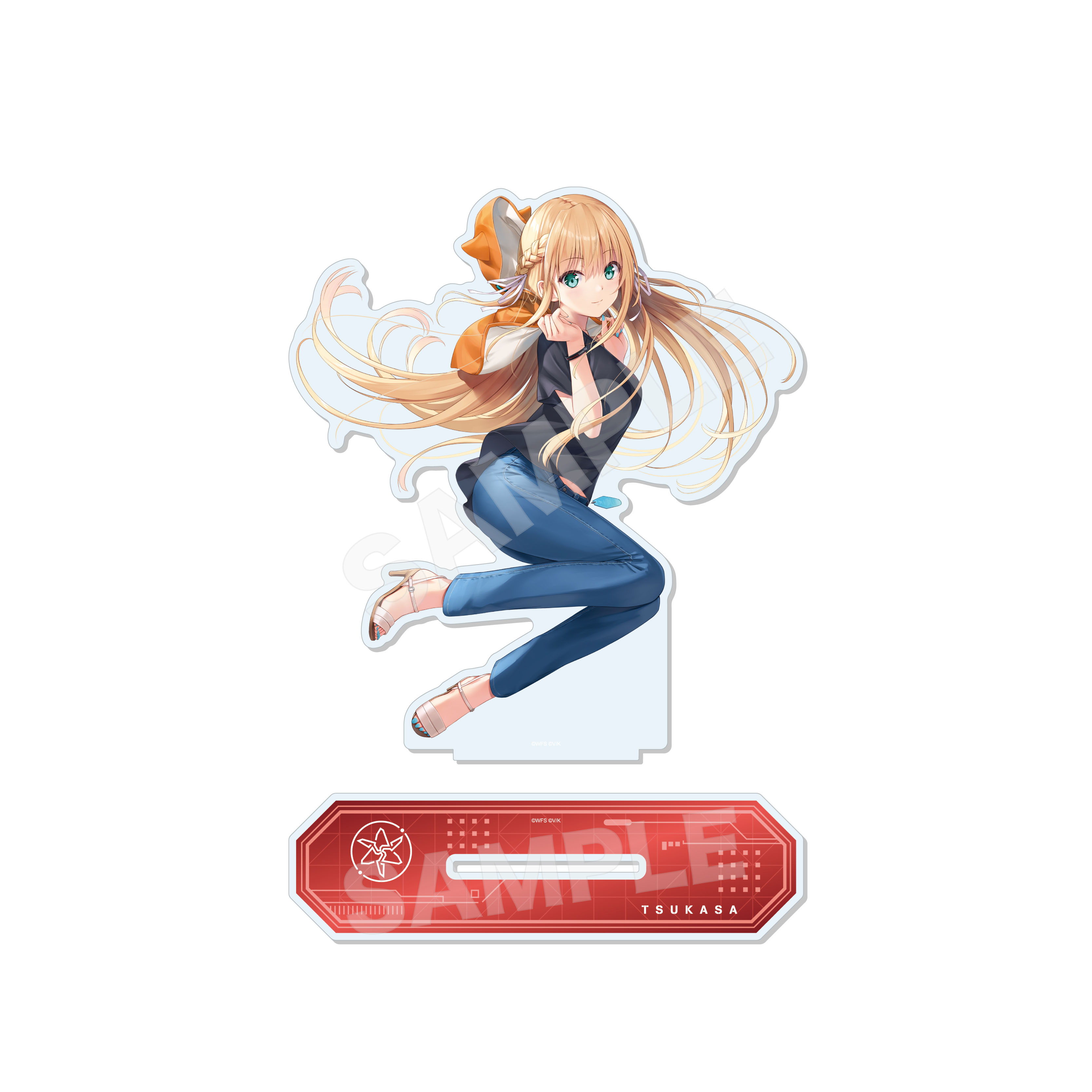 "Heaven Burns Red" Acrylic Stand (Frameless) 03 Tojo Tsukasa