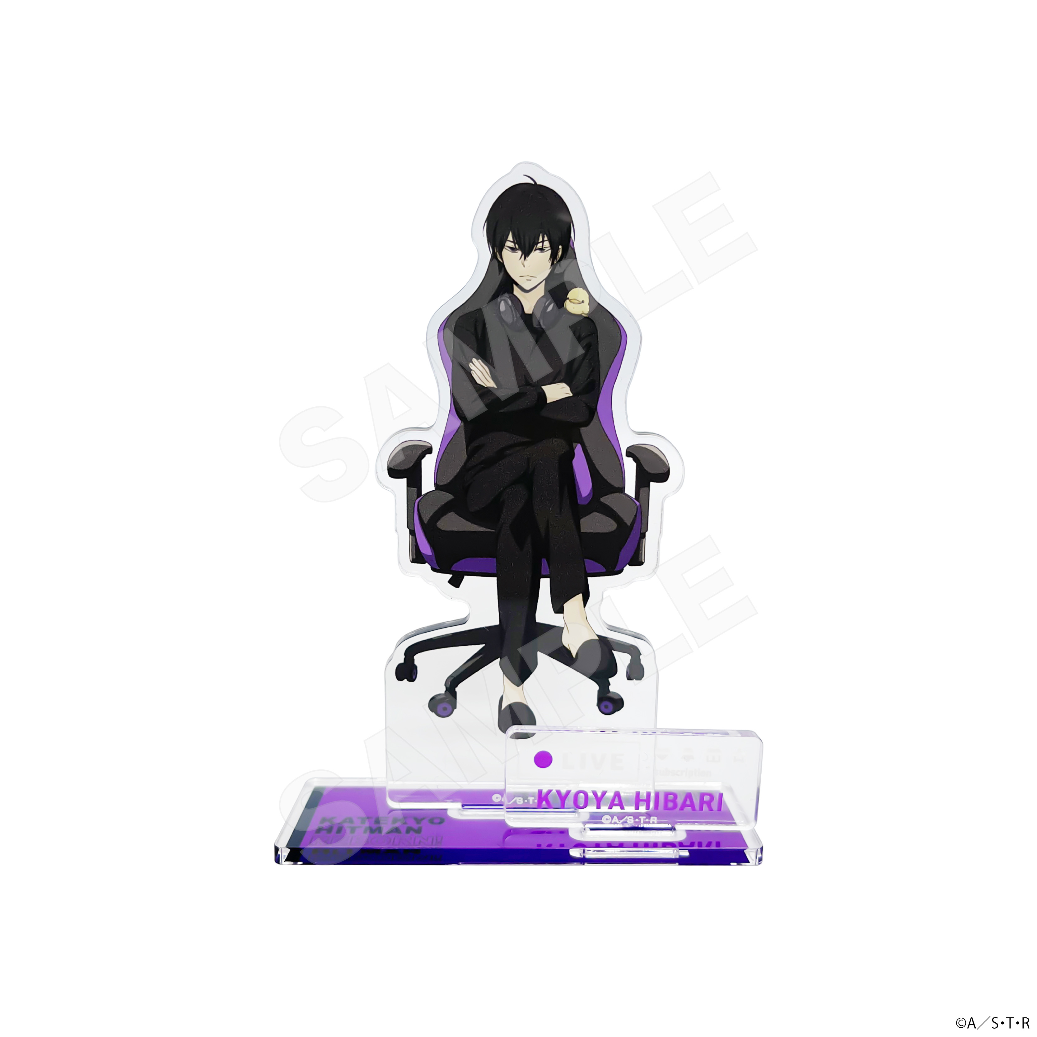 "Reborn!" Diorama Acrylic 04 Hibari Kyoya