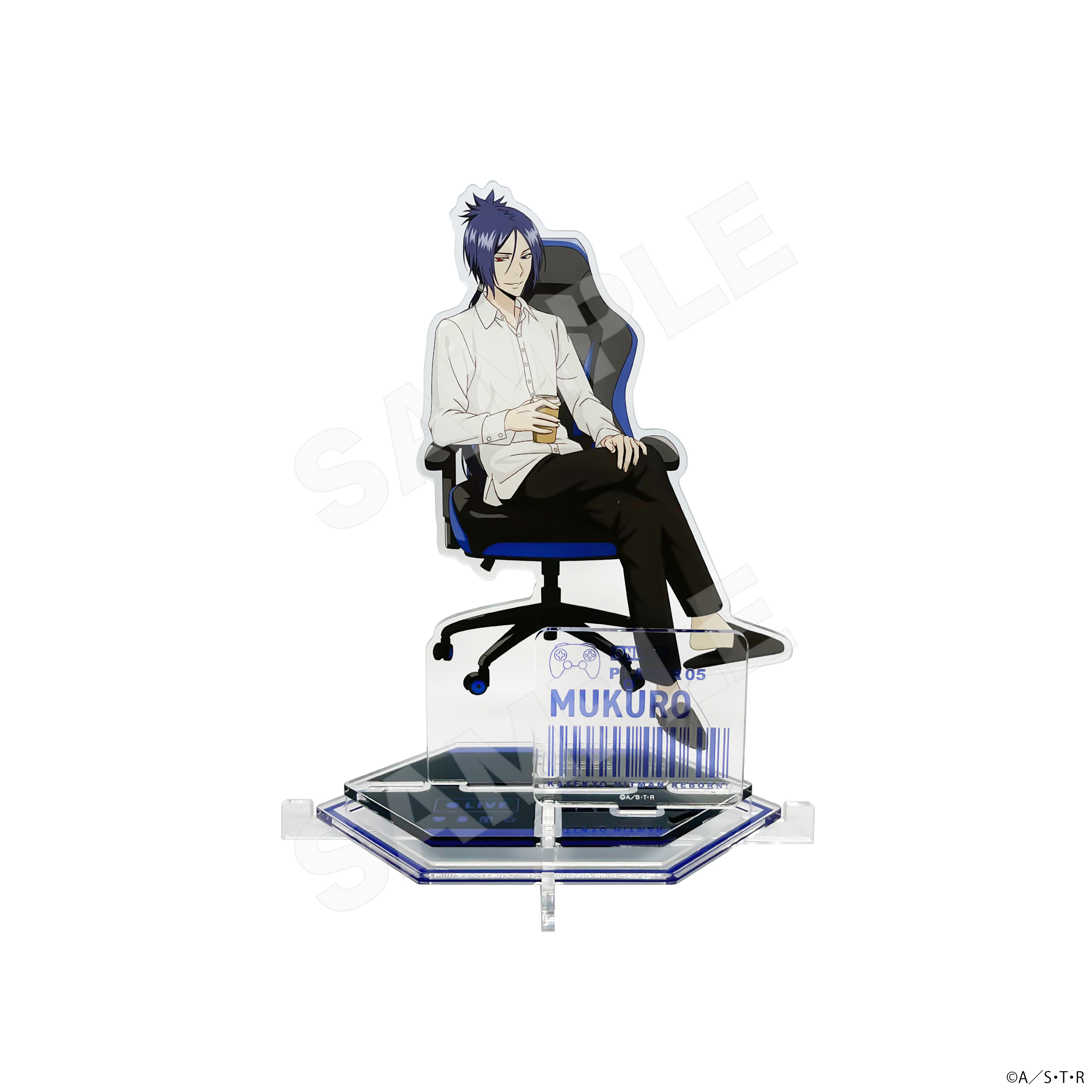 "Reborn!" Acrylic Stand (L) 05 Rokudo Mukuro