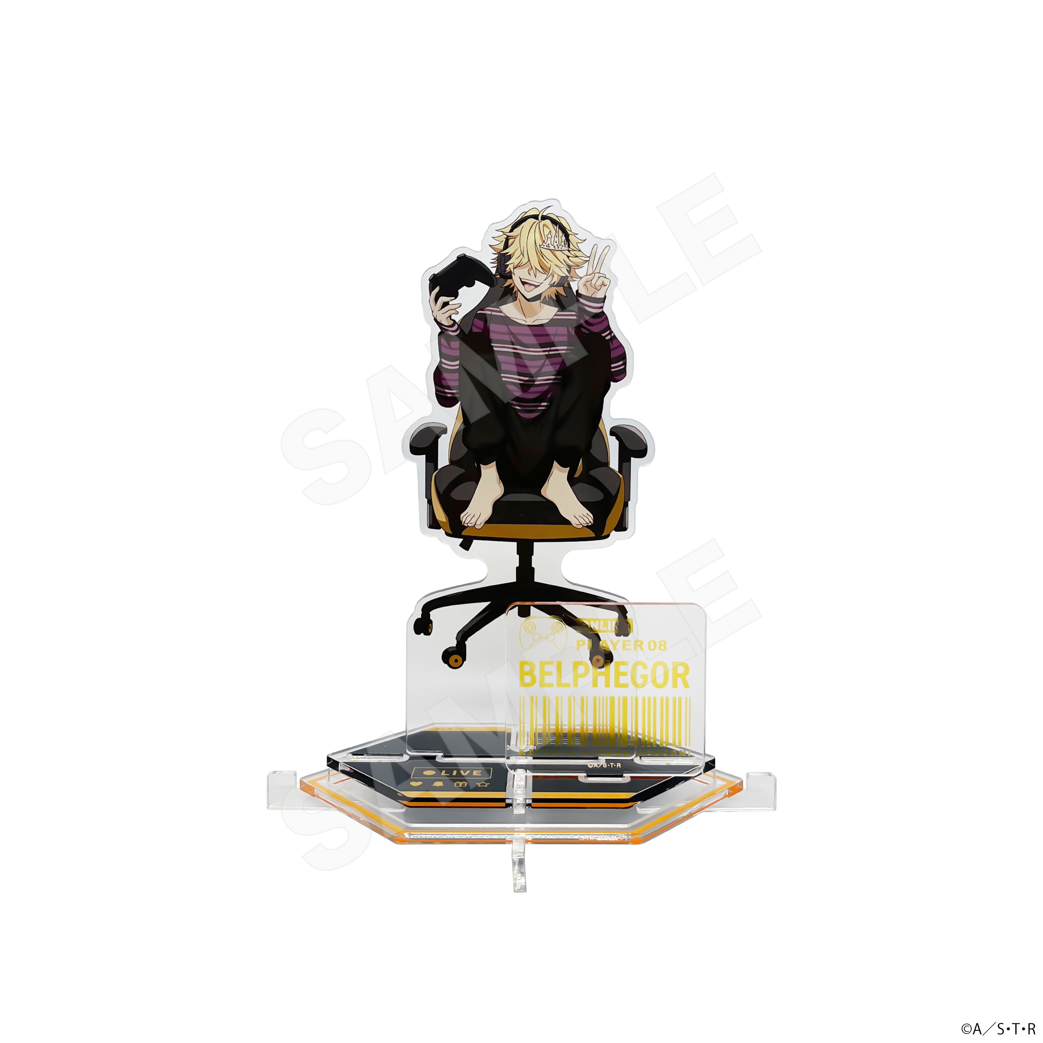 "Reborn!" Acrylic Stand (L) 08 Belphegor