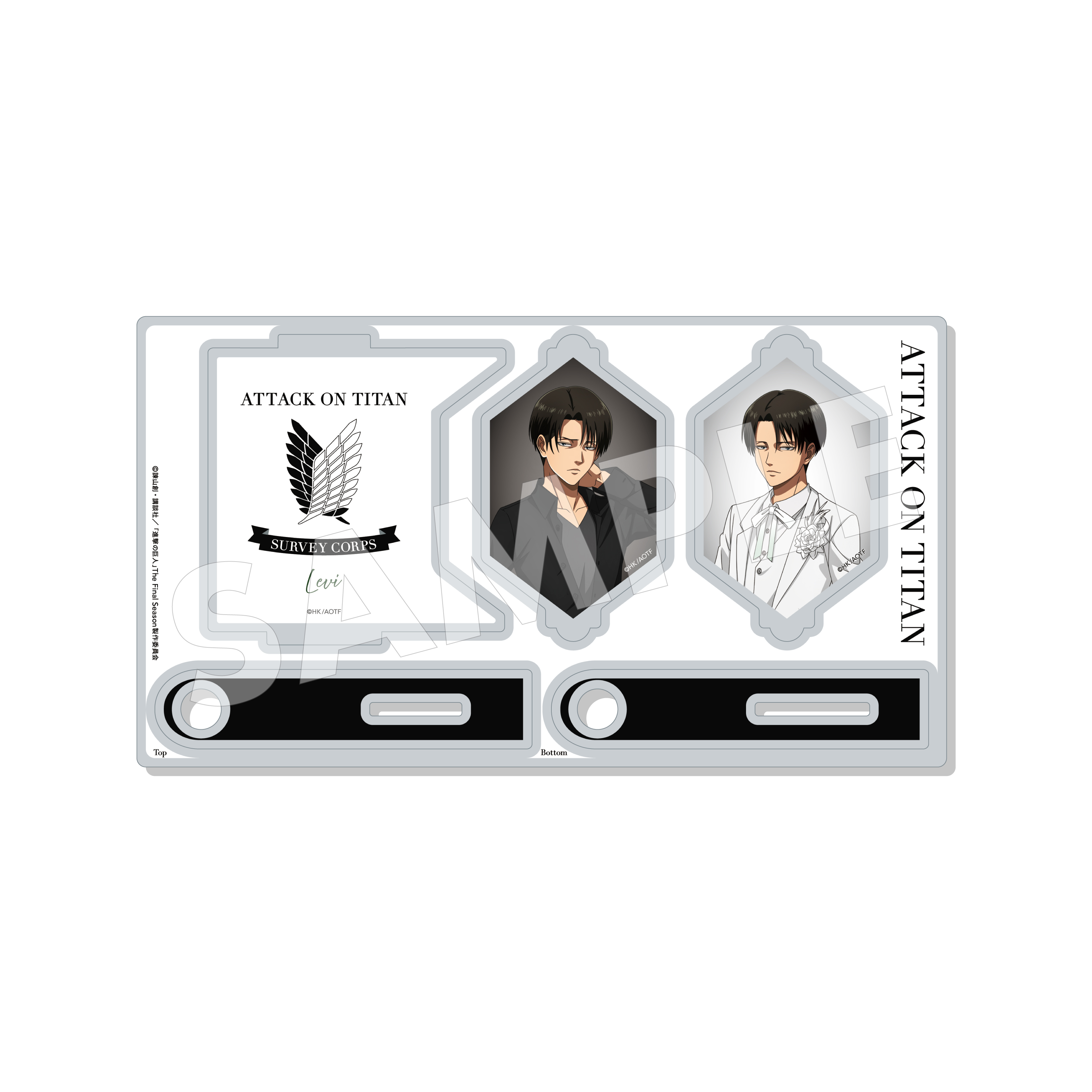 "Attack on Titan" Kurutto Acrylic Stand 02 Levi