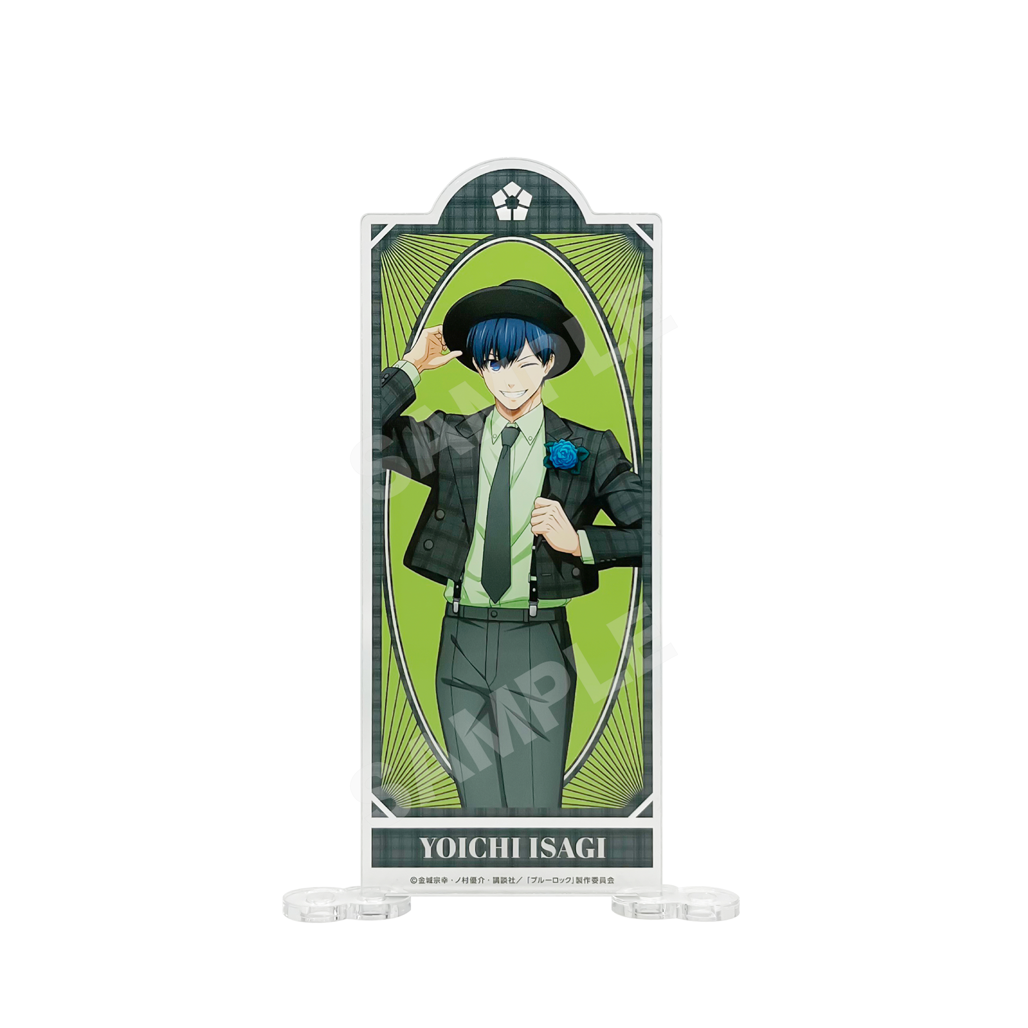 "Blue Lock" Folding Screen Style Acrylic Stand 01 Isagi Yoichi