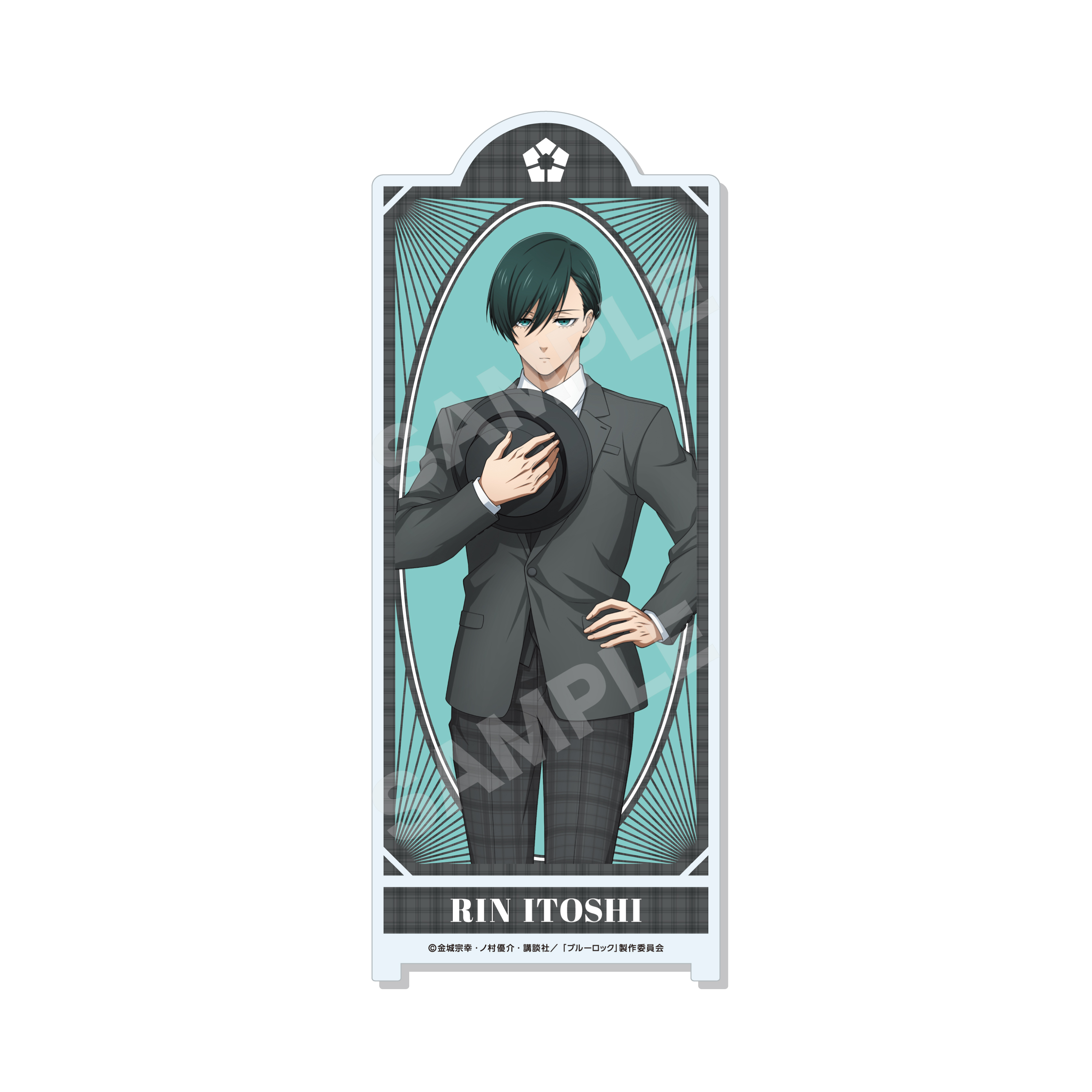 "Blue Lock" Folding Screen Style Acrylic Stand 02 Itoshi Rin