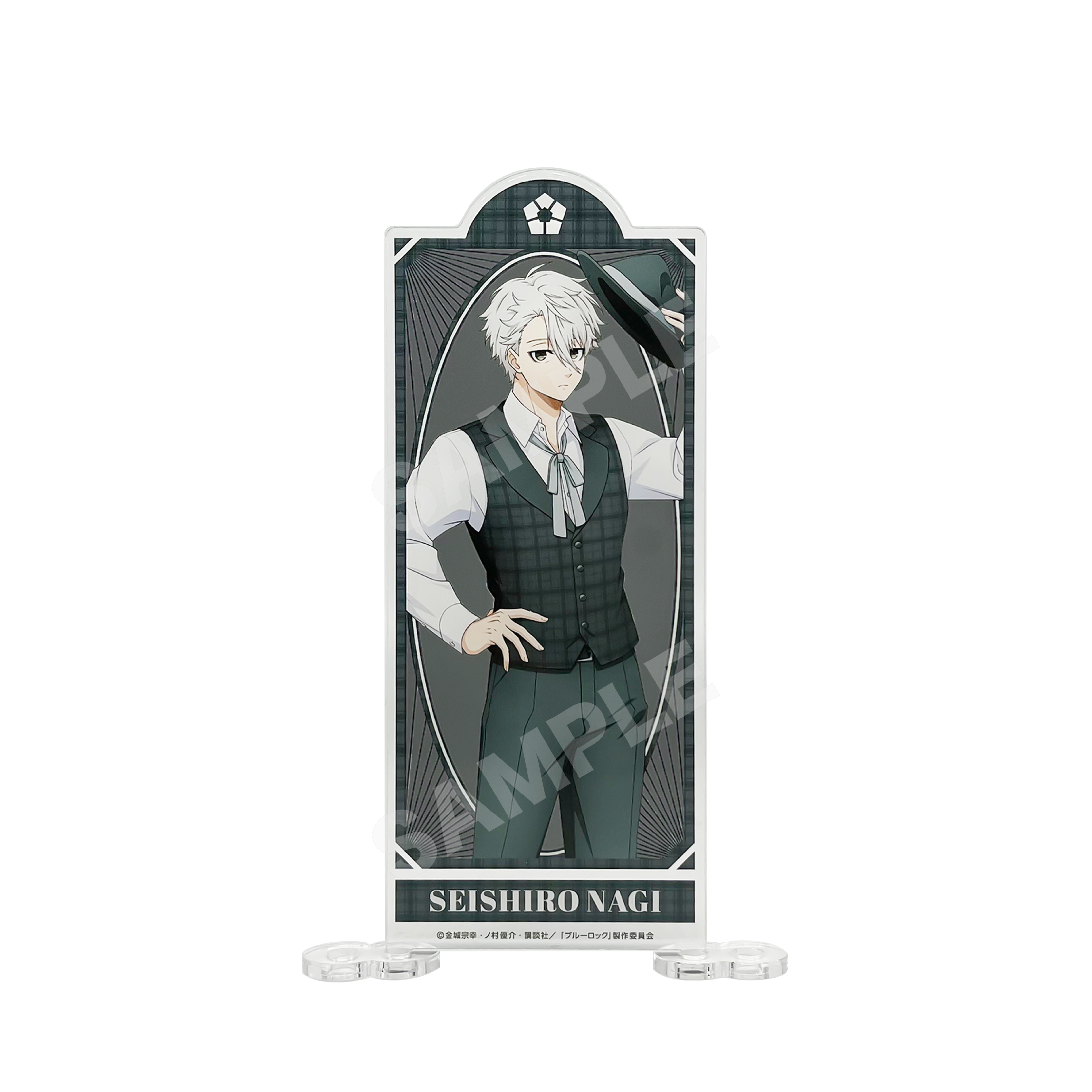 "Blue Lock" Folding Screen Style Acrylic Stand 03 Nagi Seishiro
