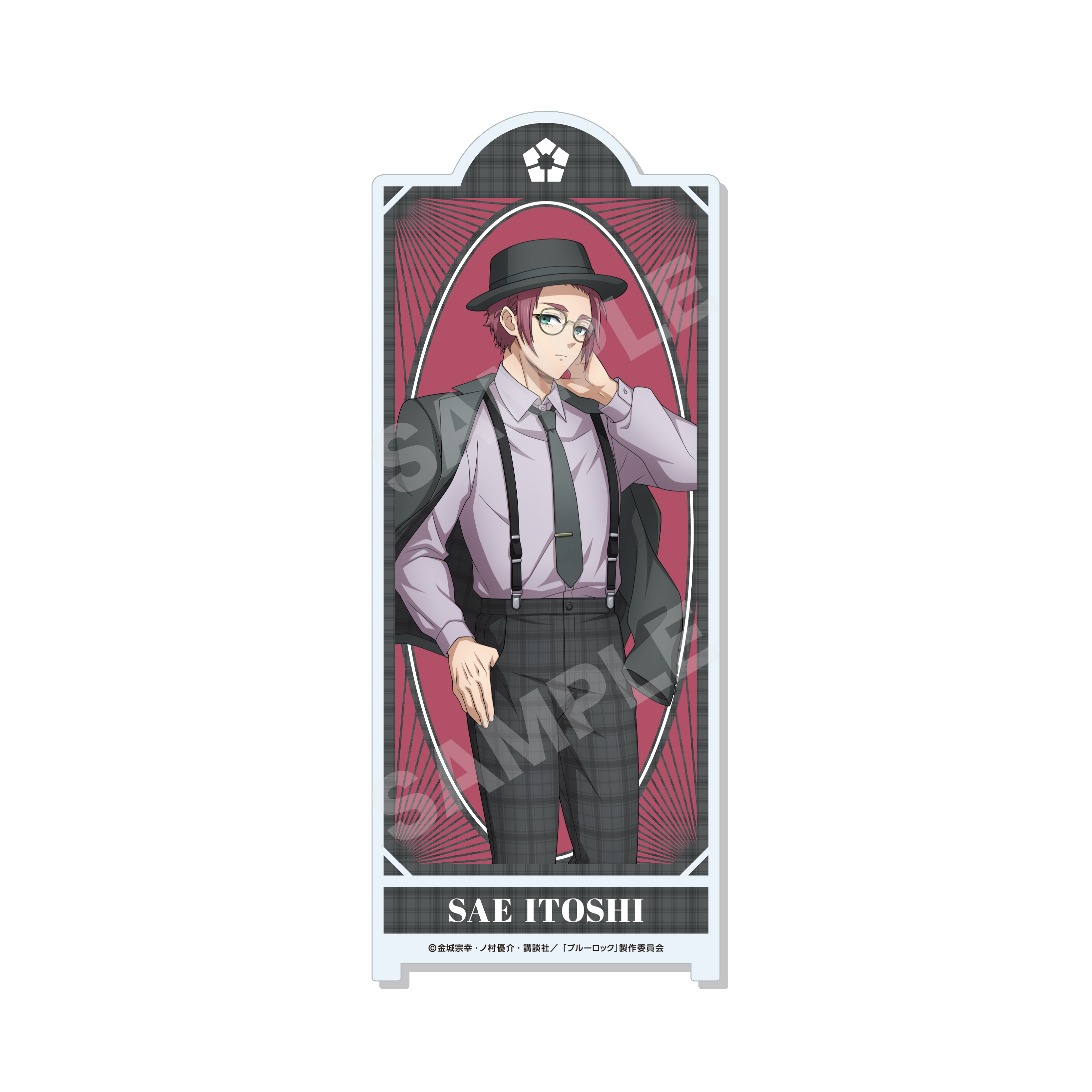 "Blue Lock" Folding Screen Style Acrylic Stand 05 Itoshi Sae