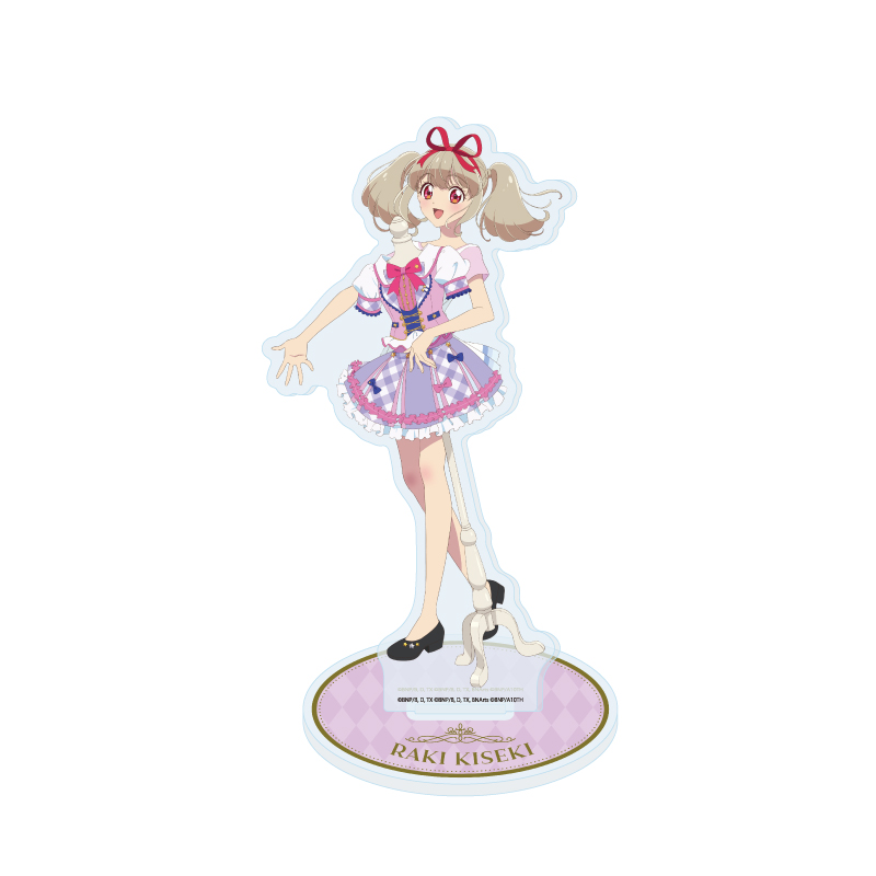 Acrylic Stand All Aikatsu! Great Costume Exhibition!! 08 Kiseki Raki (Original Illustration)