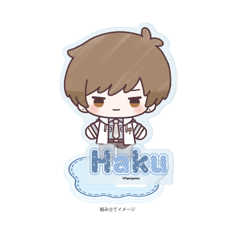 Acrylic Stand Plate "Mr Love: Queen's Choice" 06 Gavin (Haku) (Graff Art Illustration)