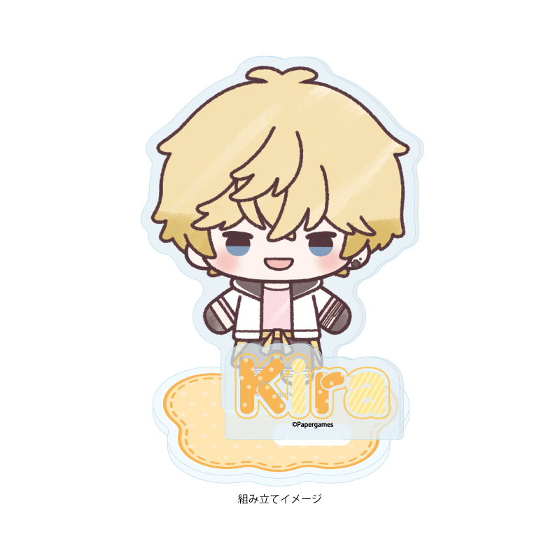 Acrylic Stand Plate "Mr Love: Queen's Choice" 07 Kiro (Kira) (Graff Art Illustration)