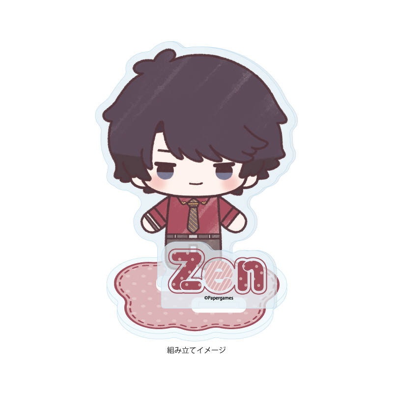 Acrylic Stand Plate "Mr Love: Queen's Choice" 08 Victor (Zen) (Graff Art Illustration)