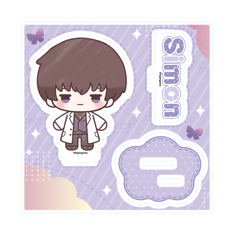 Acrylic Stand Plate "Mr Love: Queen's Choice" 09 Lucien (Simon) (Graff Art Illustration)
