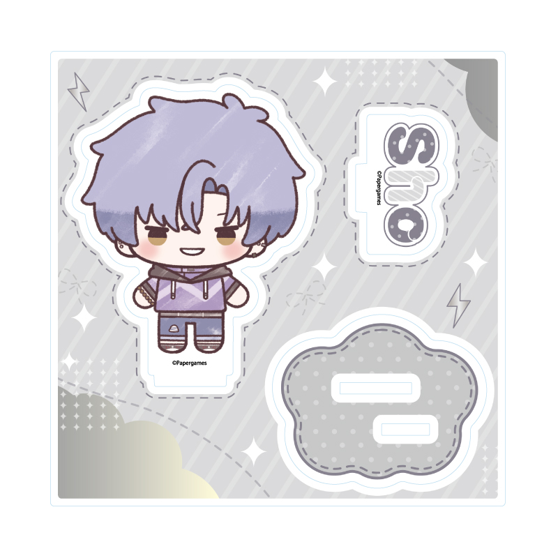 Acrylic Stand Plate "Mr Love: Queen's Choice" 10 Xiao Ling (Sho) (Graff Art Illustration)