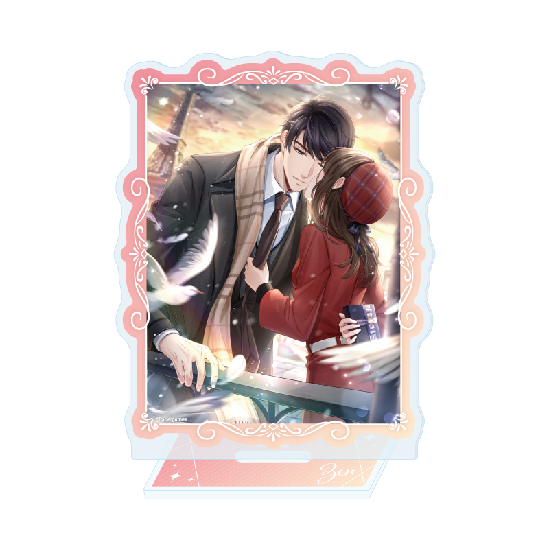Acrylic Stand "Mr Love: Queen's Choice" 51 Victor (Zen), Romance Symphony (Official Illustration)